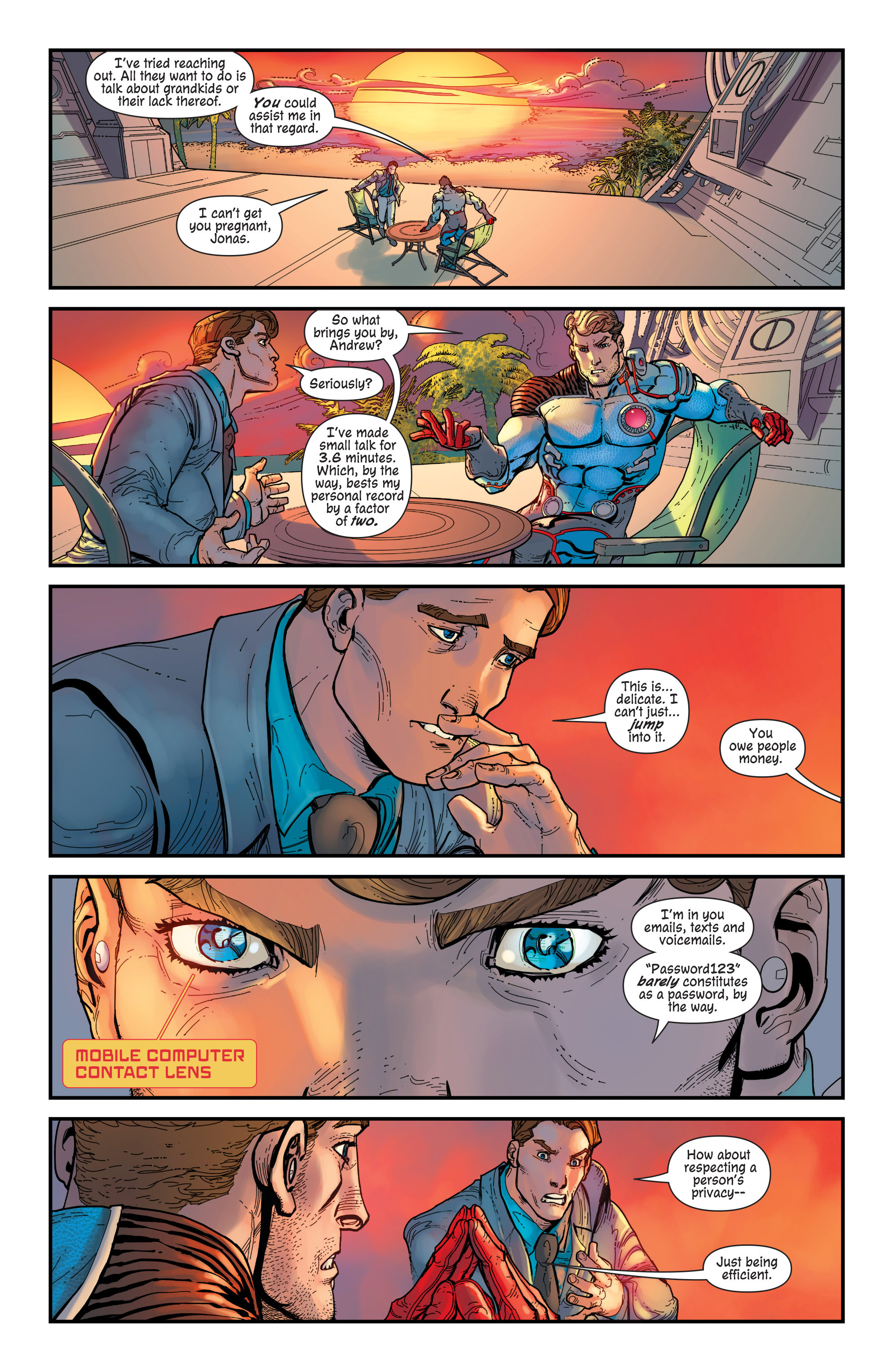 Read online The Infinite Adventures of Jonas Quantum comic -  Issue #4 - 10