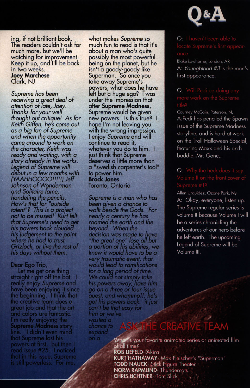 Read online Supreme (1992) comic -  Issue #16 - 30