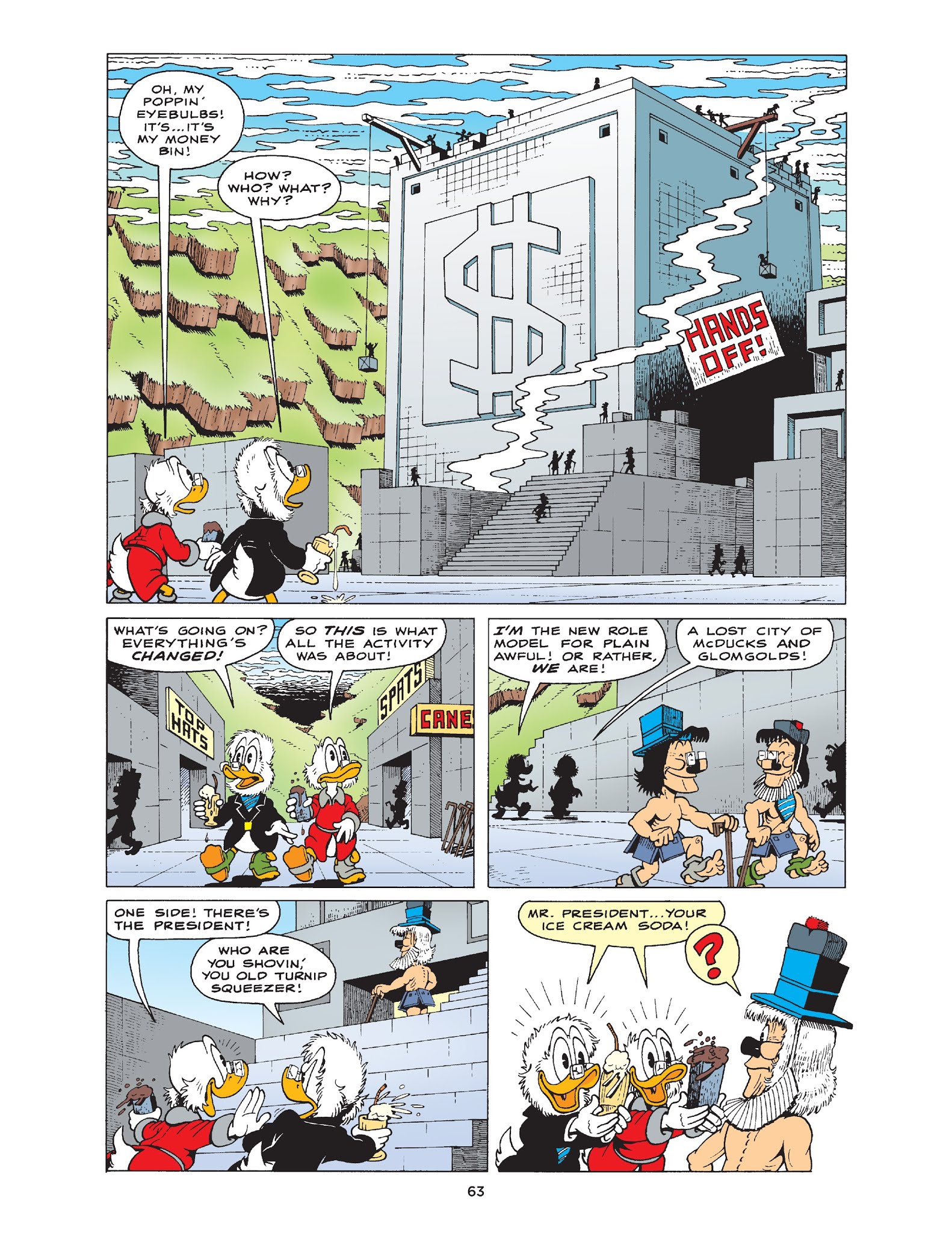 Read online Walt Disney Uncle Scrooge and Donald Duck: The Don Rosa Library comic -  Issue # TPB 2 (Part 1) - 64