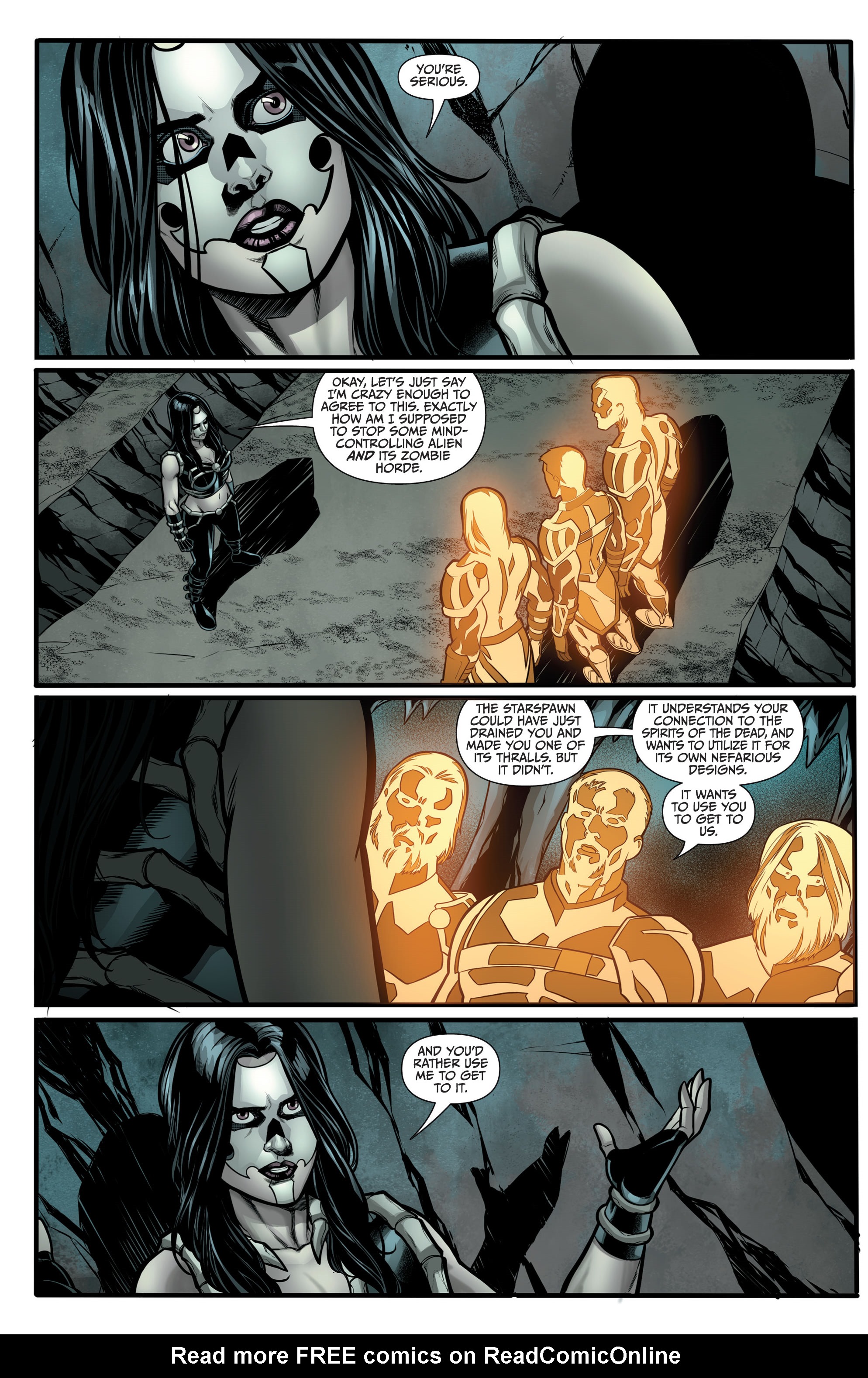 Read online Mystere Annual: Spawn of the Abyss comic -  Issue # Full - 36