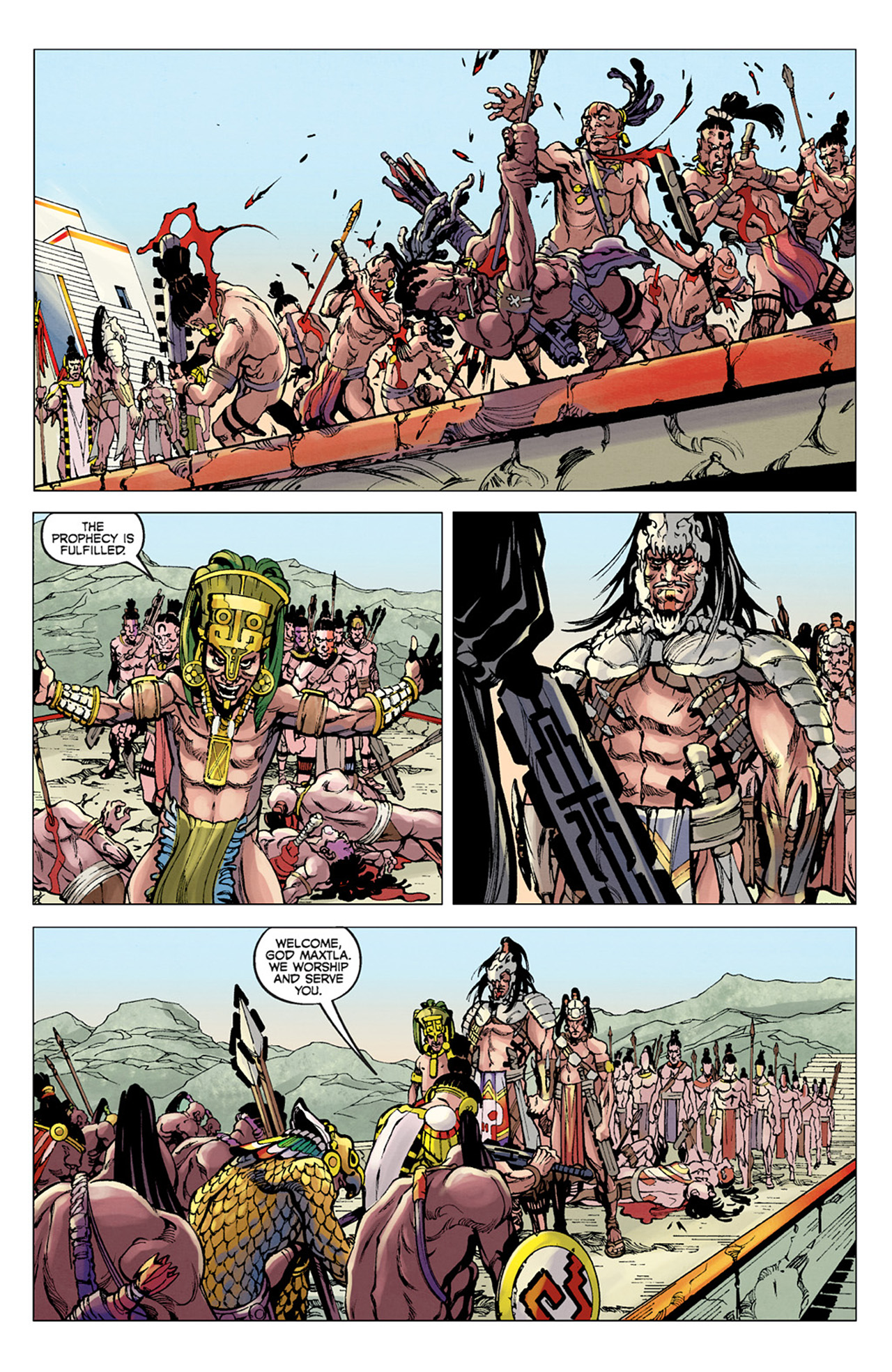 Read online Turok, Son of Stone (2010) comic -  Issue #2 - 11