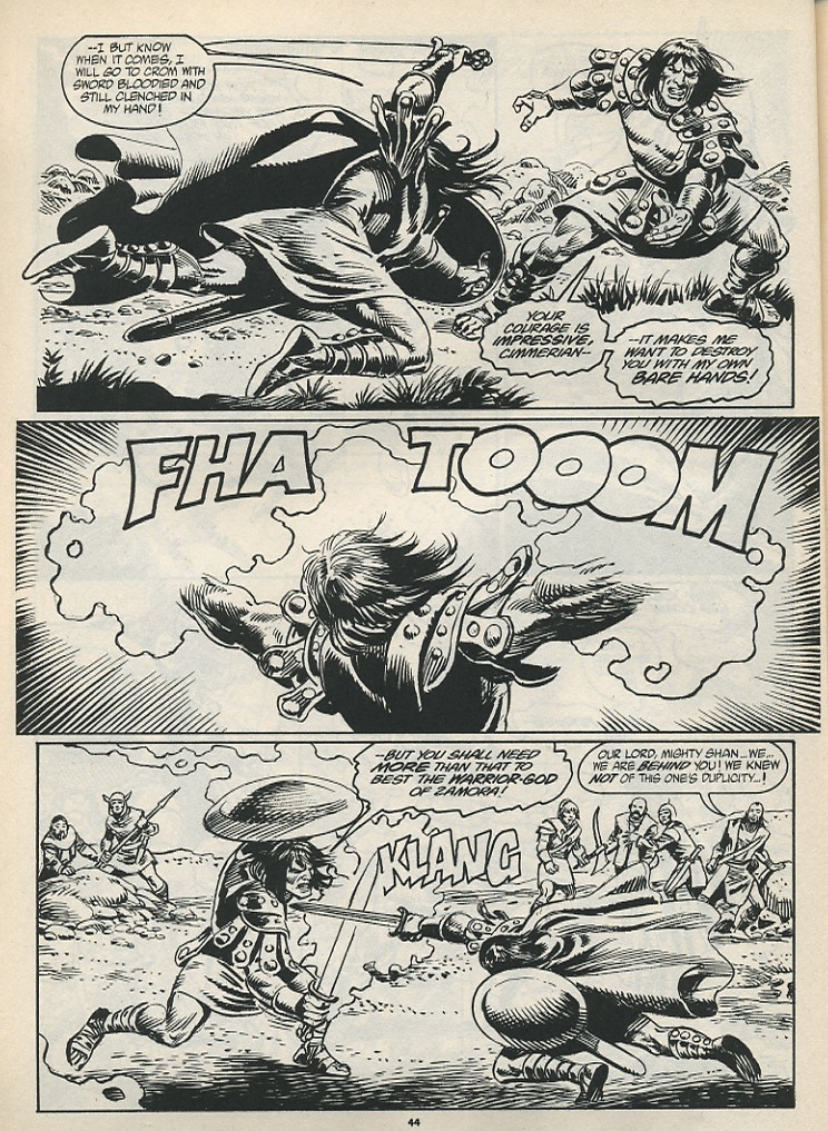 The Savage Sword Of Conan issue 181 - Page 46