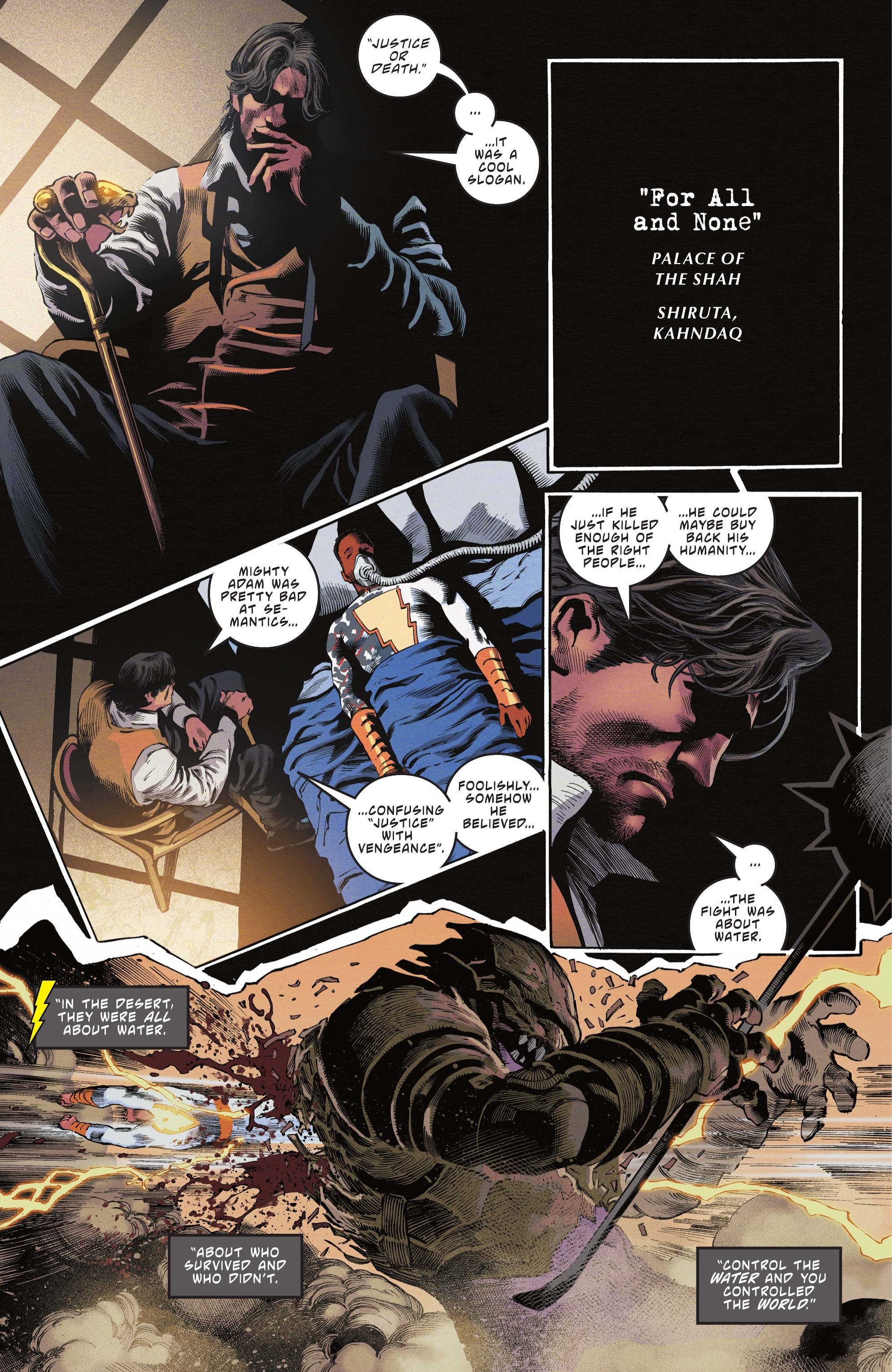 Read online Black Adam comic -  Issue #9 - 5