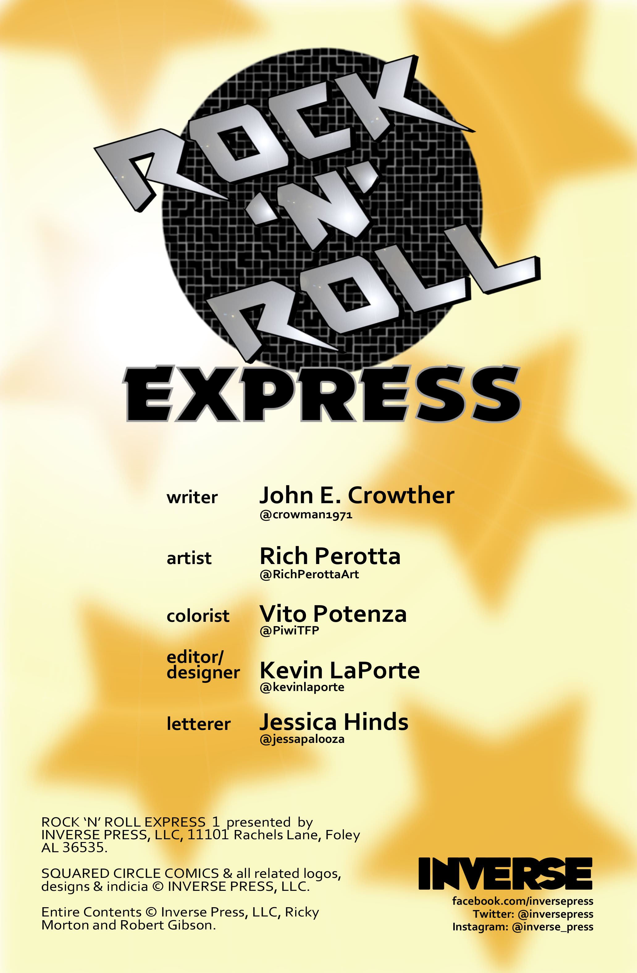 Read online The Rock 'n' Roll Express comic -  Issue #1 - 2