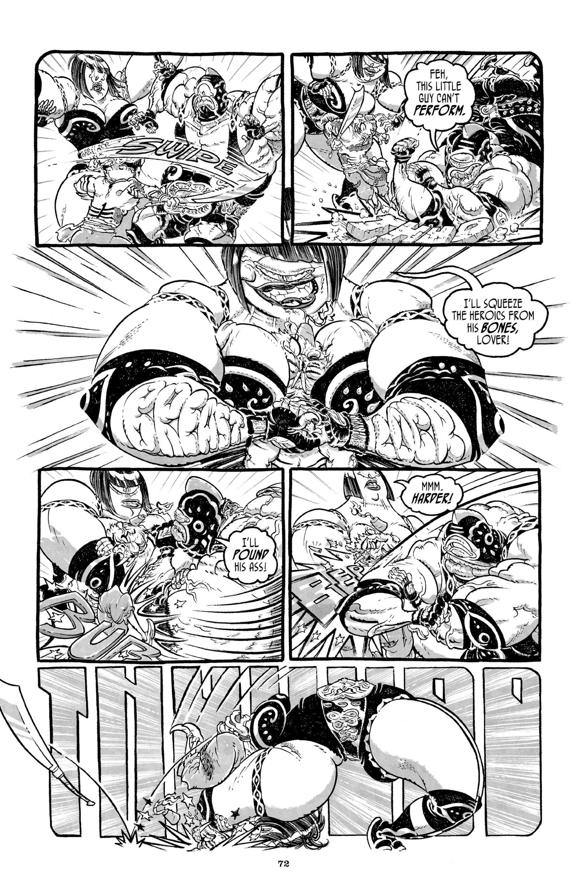 Read online Sabertooth Swordsman comic -  Issue # TPB - 73