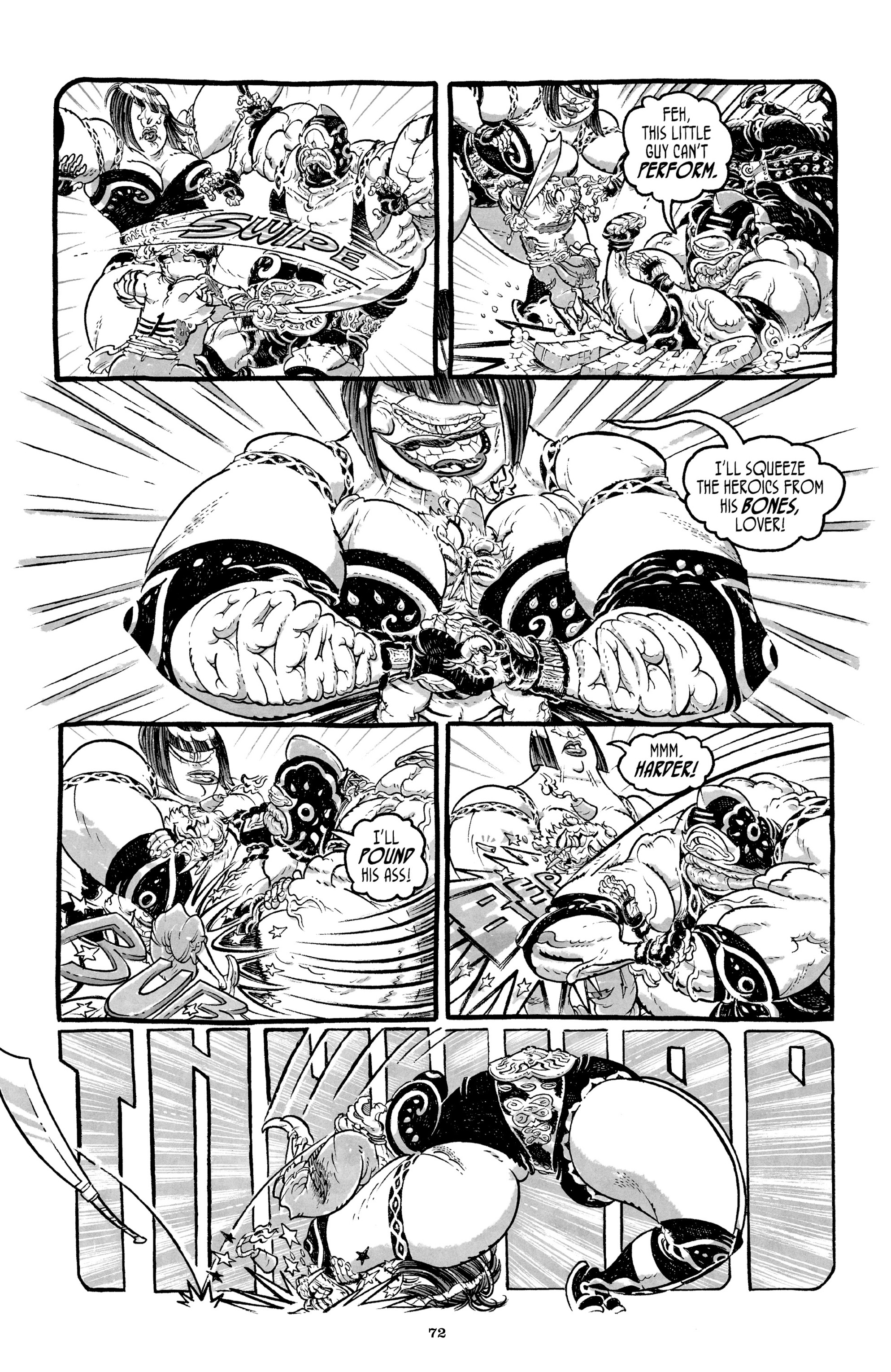 Read online Sabertooth Swordsman comic -  Issue # TPB - 73