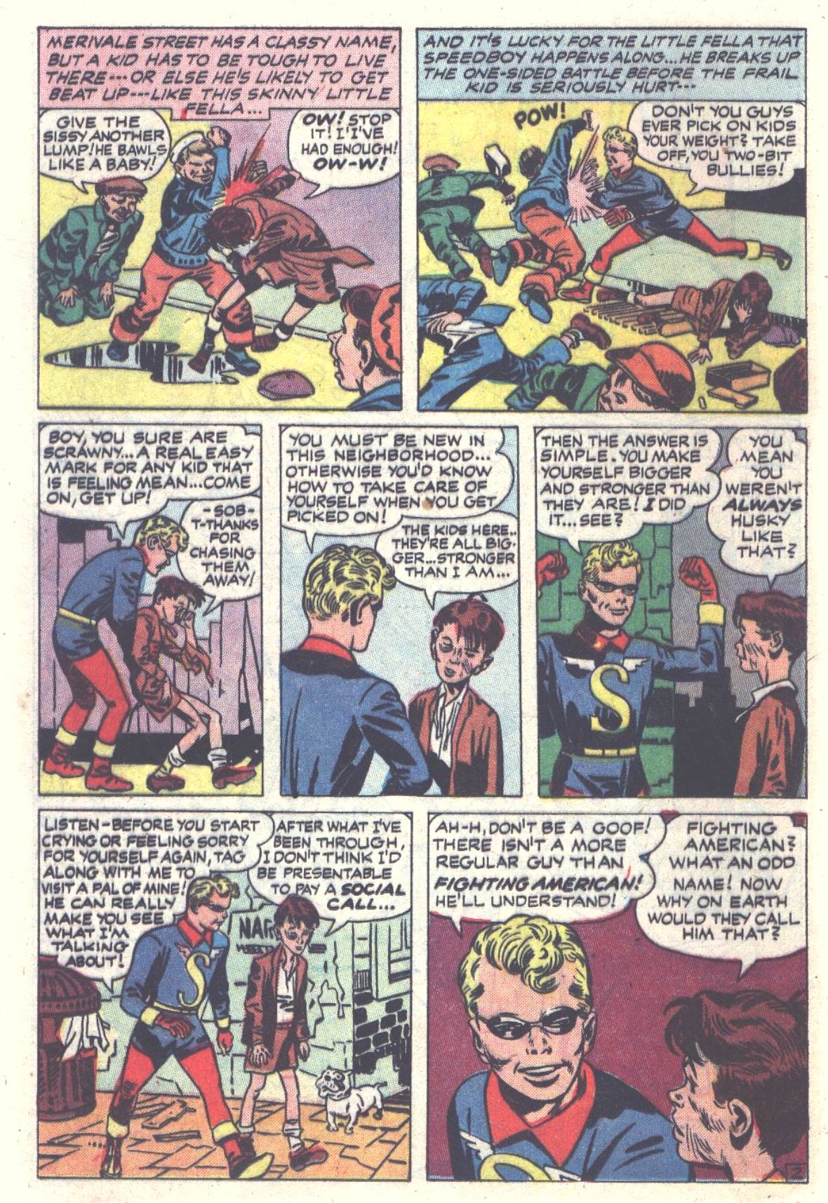 Read online Fighting American (1954) comic -  Issue #5 - 14