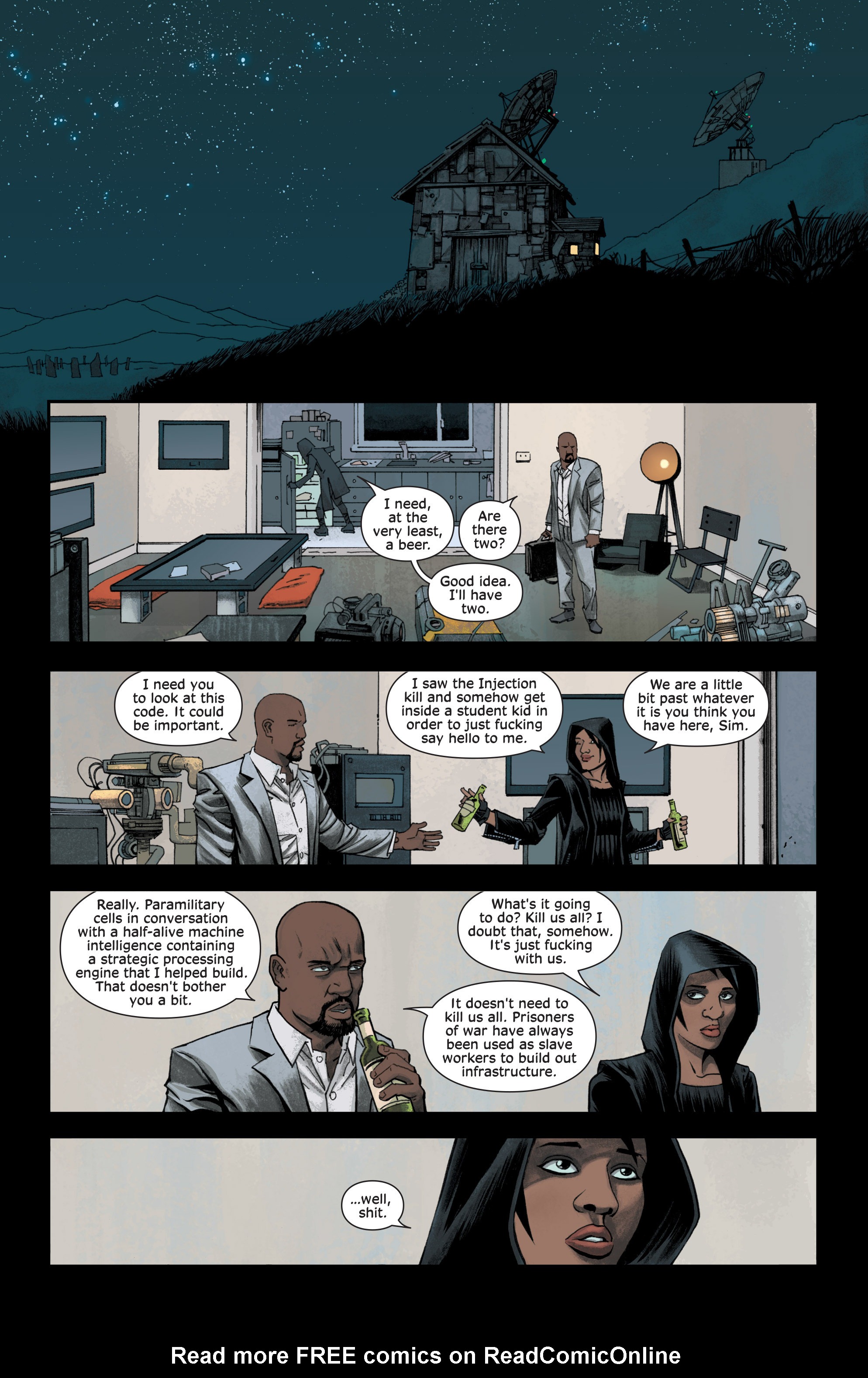 Read online Injection comic -  Issue #5 - 12