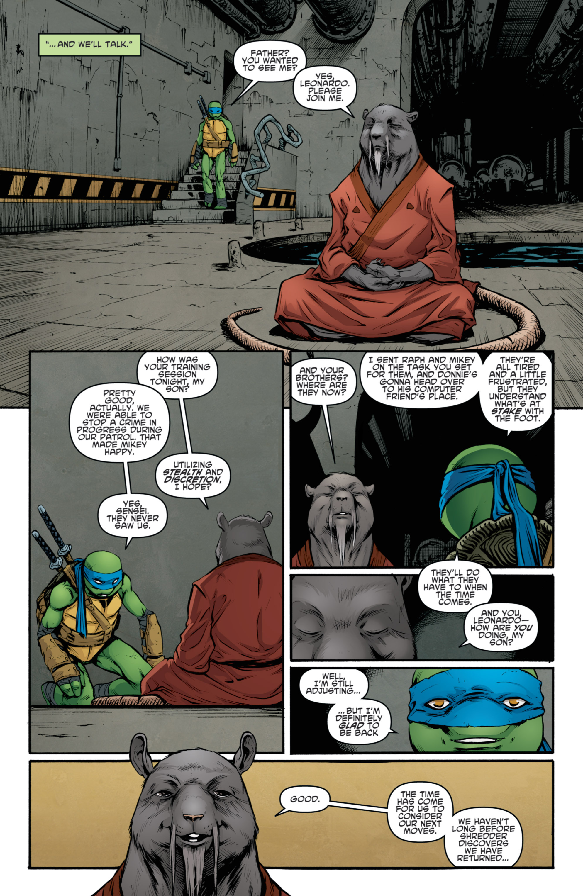 Read online Teenage Mutant Ninja Turtles (2011) comic -  Issue #33 - 22
