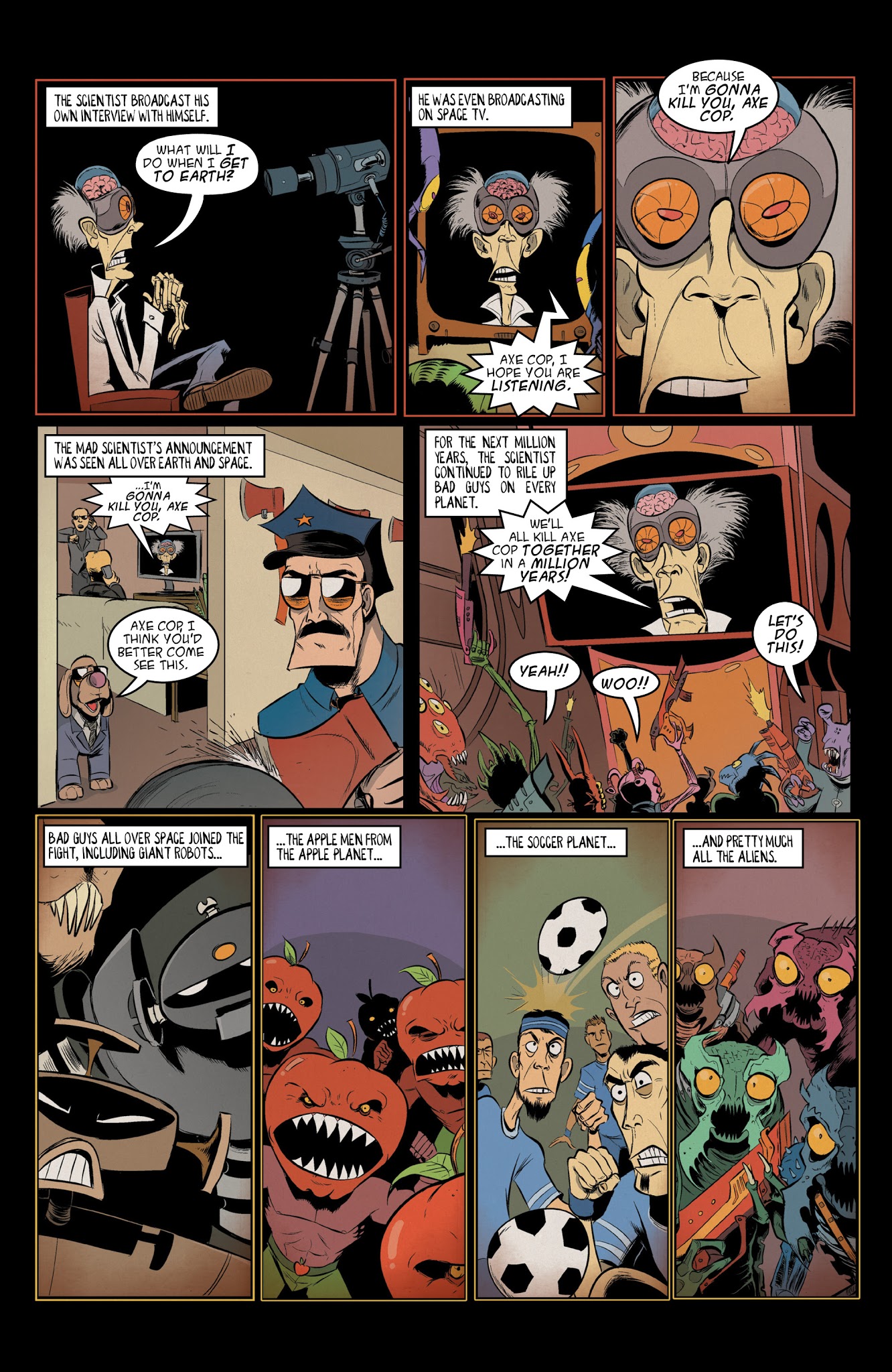 Read online Axe Cop comic -  Issue # TPB 4 - 18