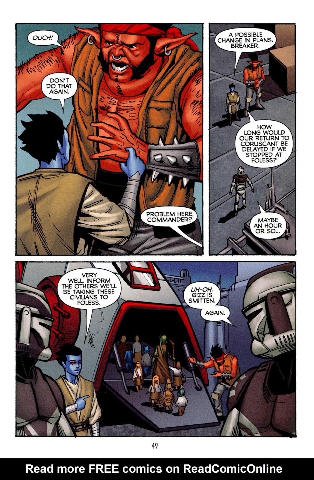 Star Wars: The Clone Wars - Strange Allies issue Full - Page 50