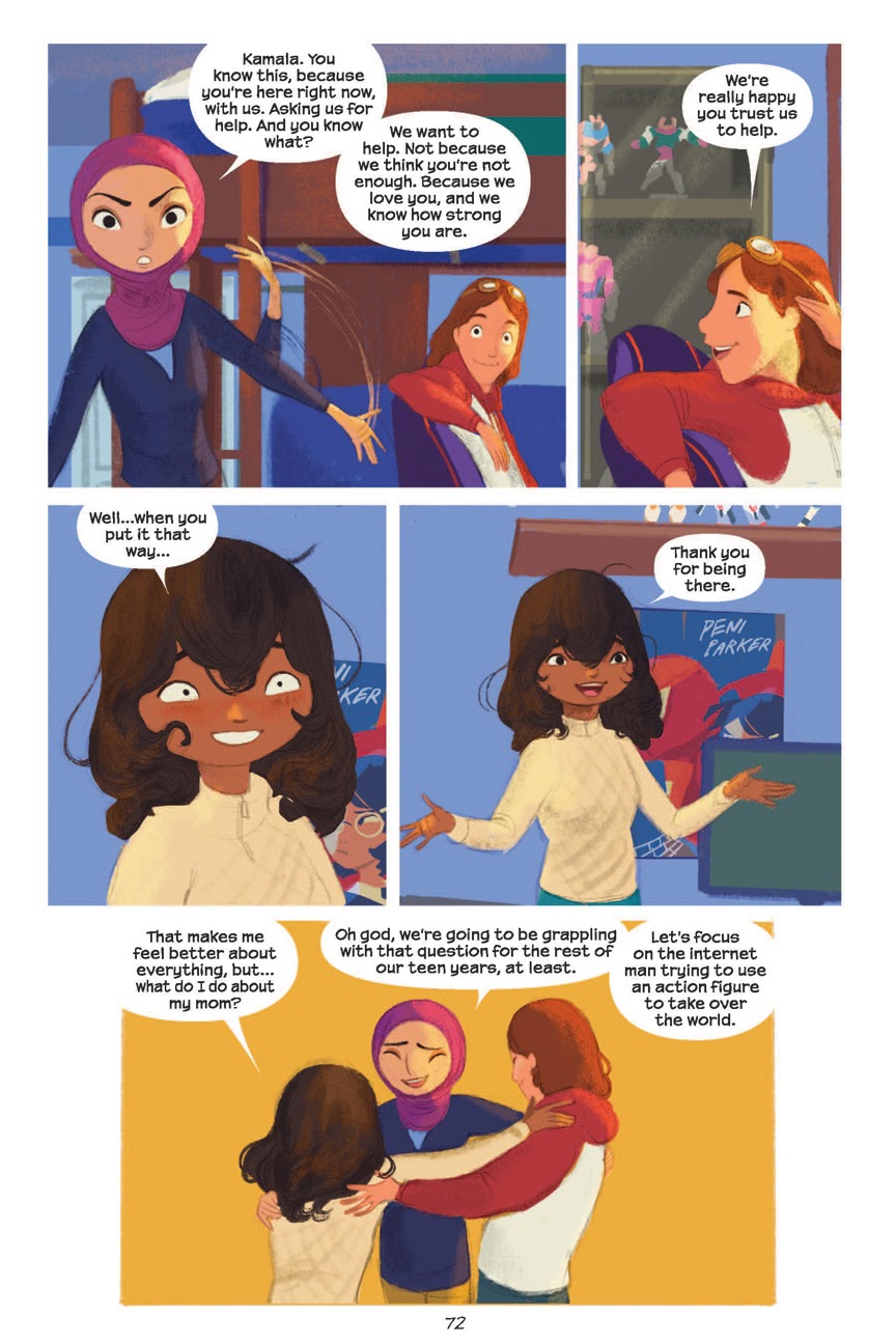 Read online Ms. Marvel: Stretched Thin comic -  Issue # TPB - 75