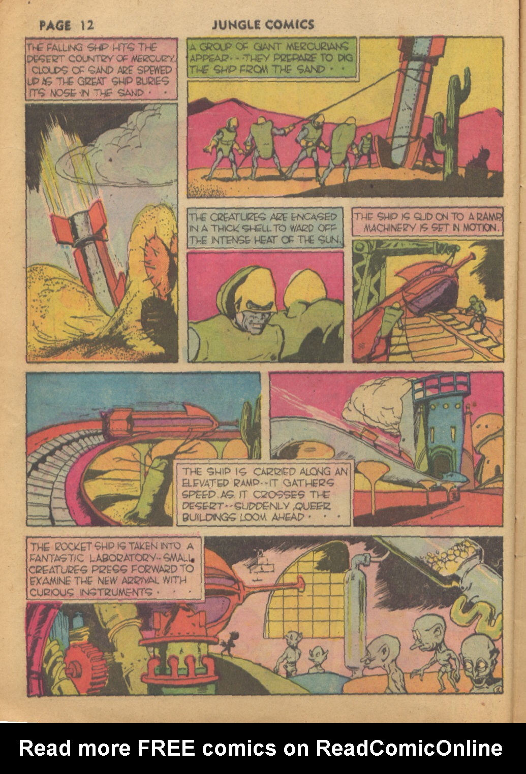 Read online Jungle Comics comic -  Issue #10 - 13