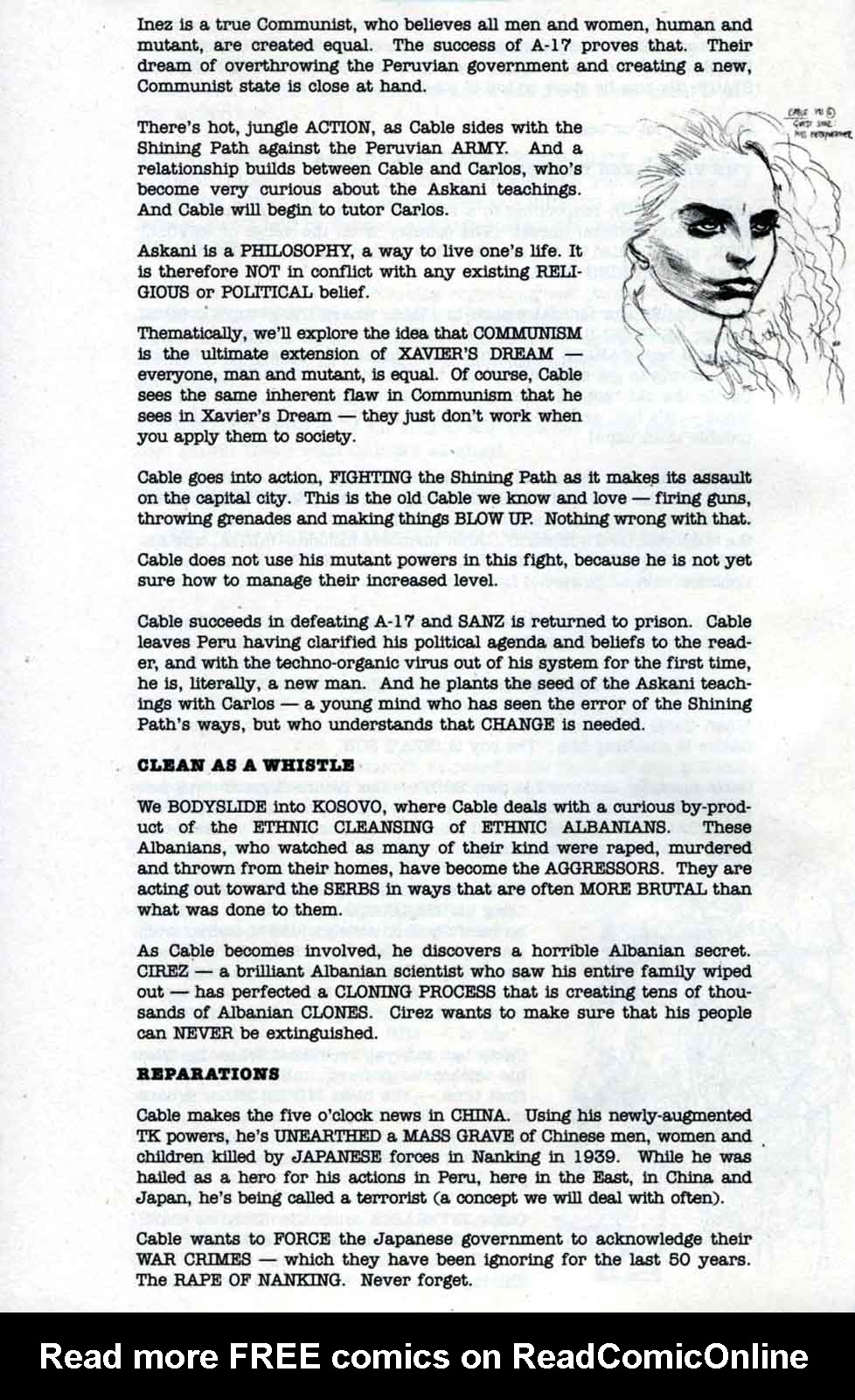 Read online Cable (1993) comic -  Issue #100 - 46