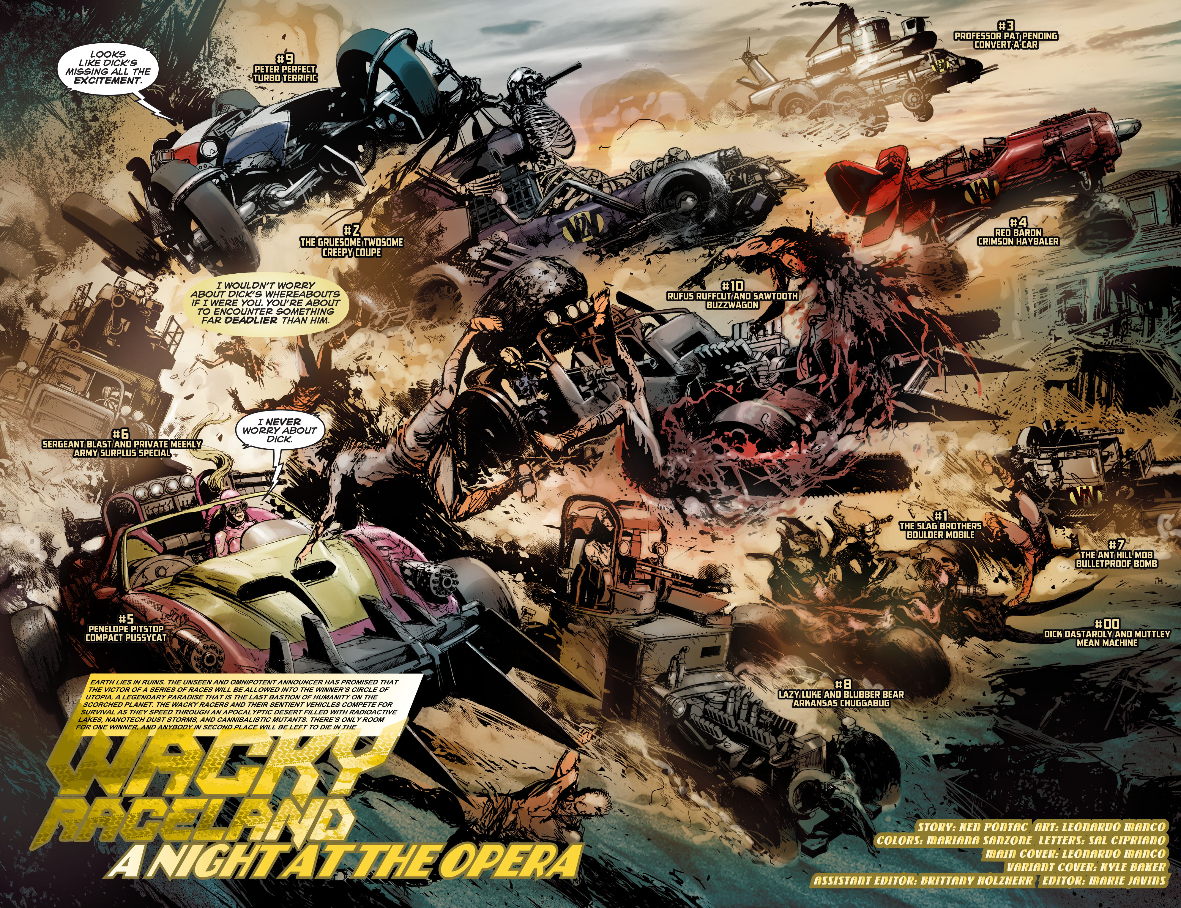 Read online Wacky Raceland comic -  Issue #2 - 7