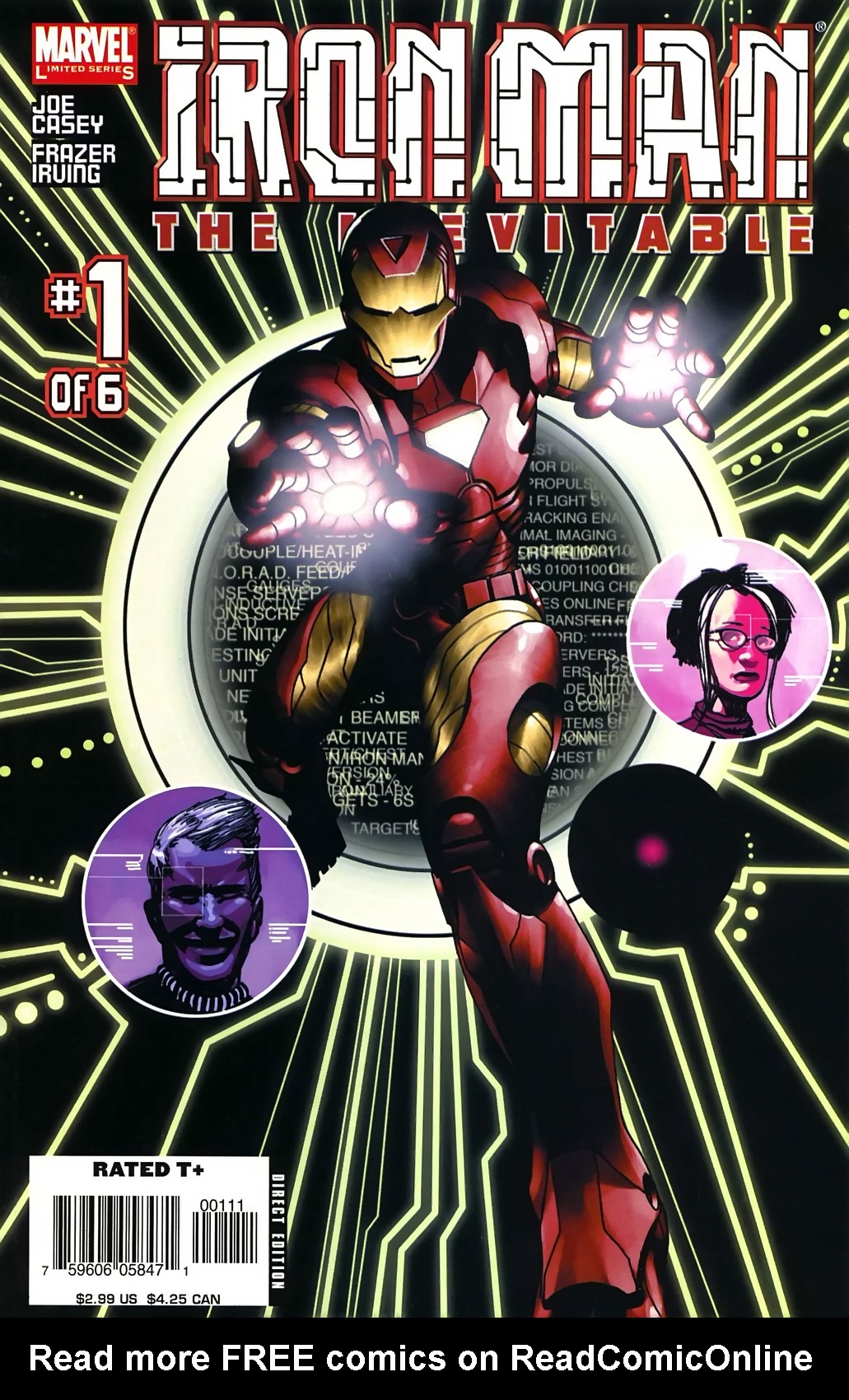 Read online Iron Man: Inevitable comic -  Issue #1 - 1