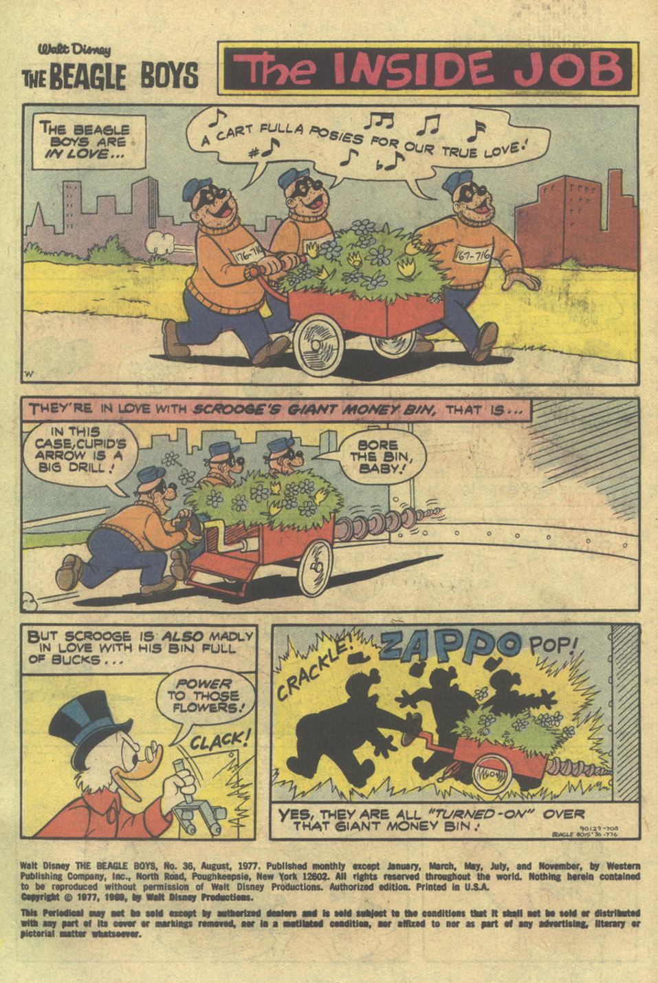 Read online Walt Disney THE BEAGLE BOYS comic -  Issue #36 - 3
