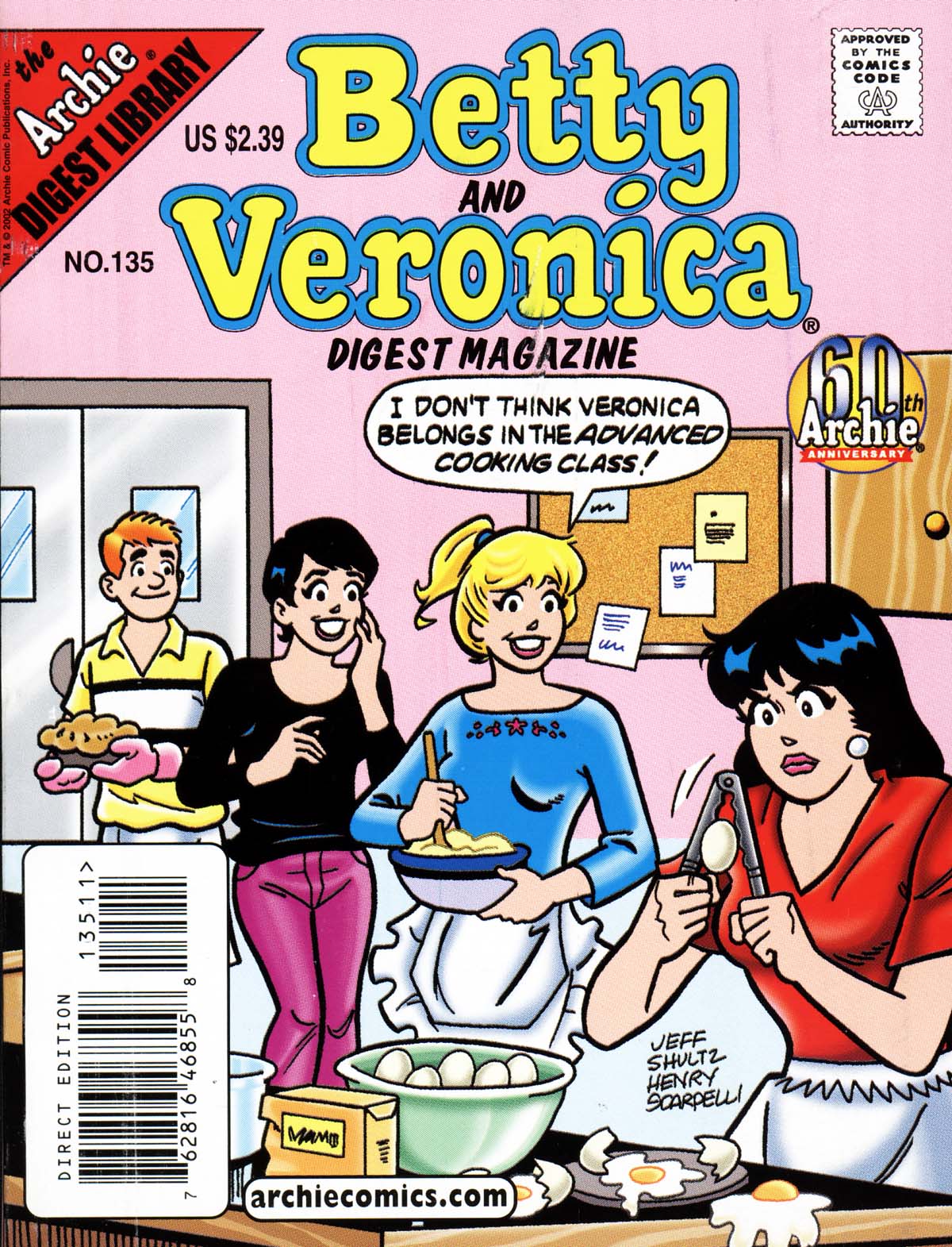 Read online Betty and Veronica Digest Magazine comic -  Issue #135 - 1