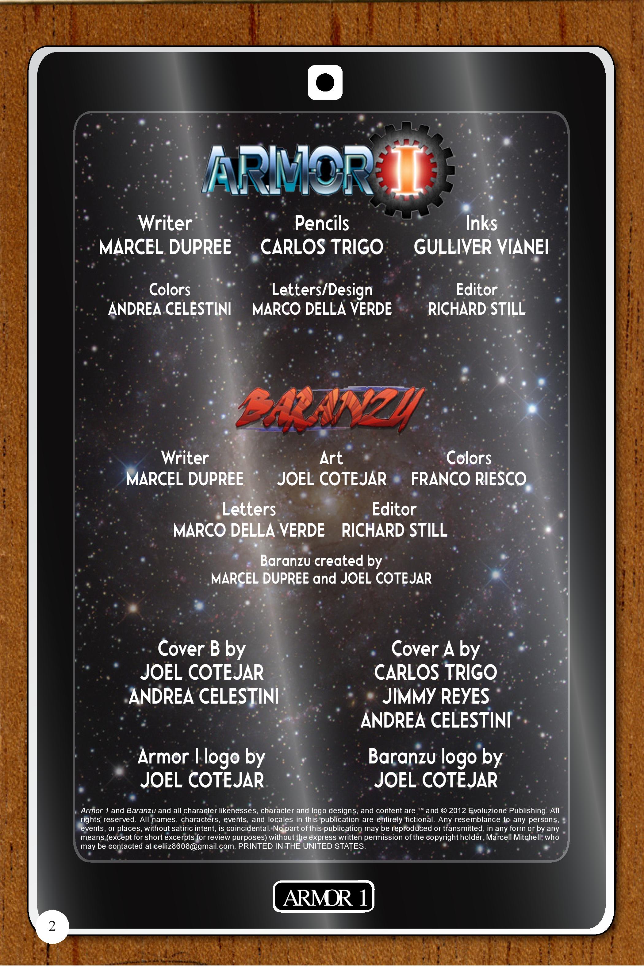 Read online Armor-I comic -  Issue #2 - 2
