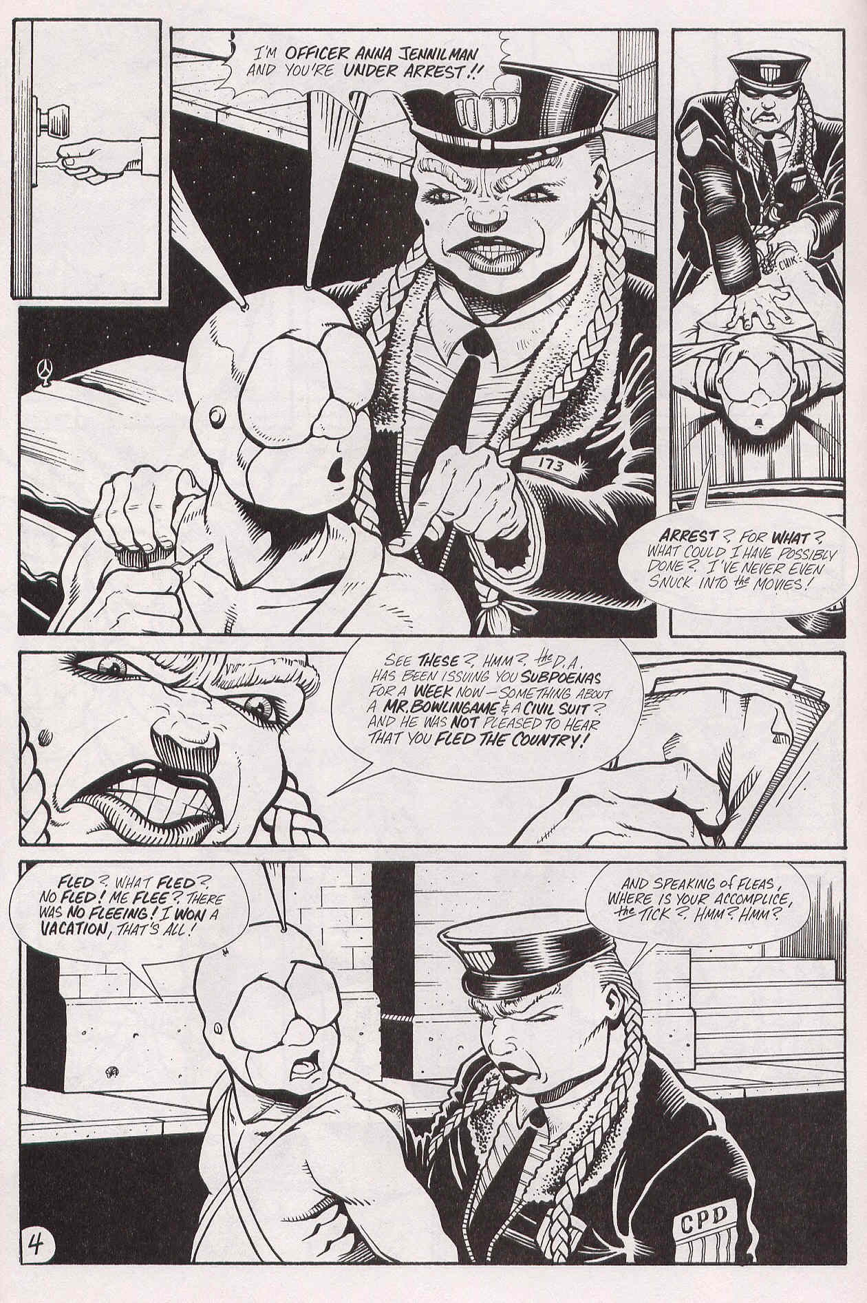 Read online The Tick: Big Blue Destiny comic -  Issue #4 - 5