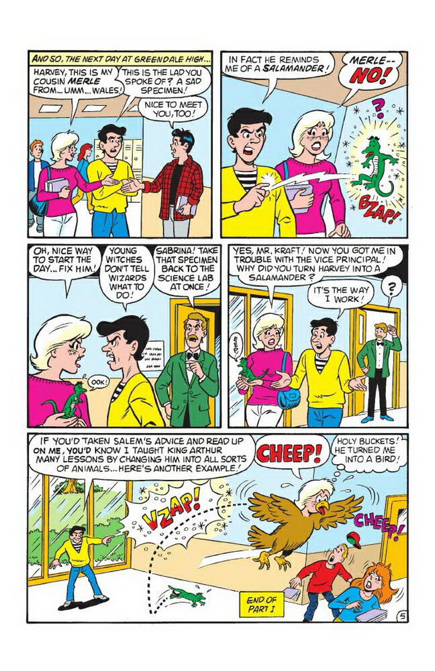 Read online Sabrina the Teenage Witch: 50 Magical Stories comic -  Issue # TPB (Part 3) - 36