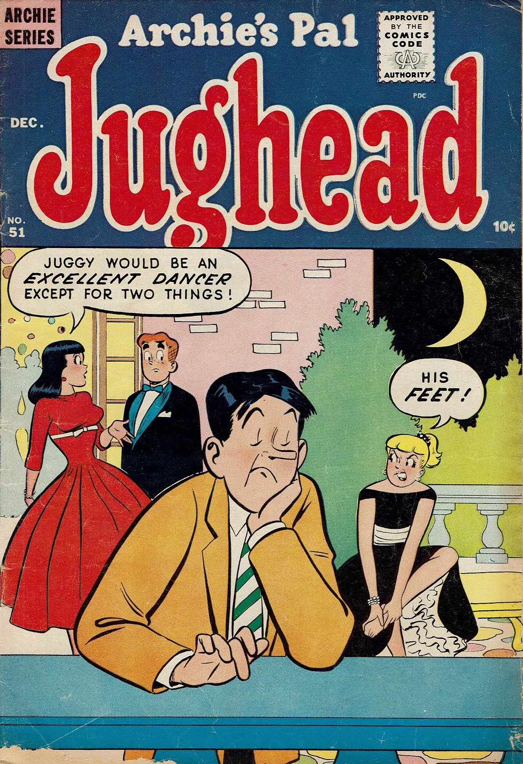Read online Archie's Pal Jughead comic -  Issue #51 - 1