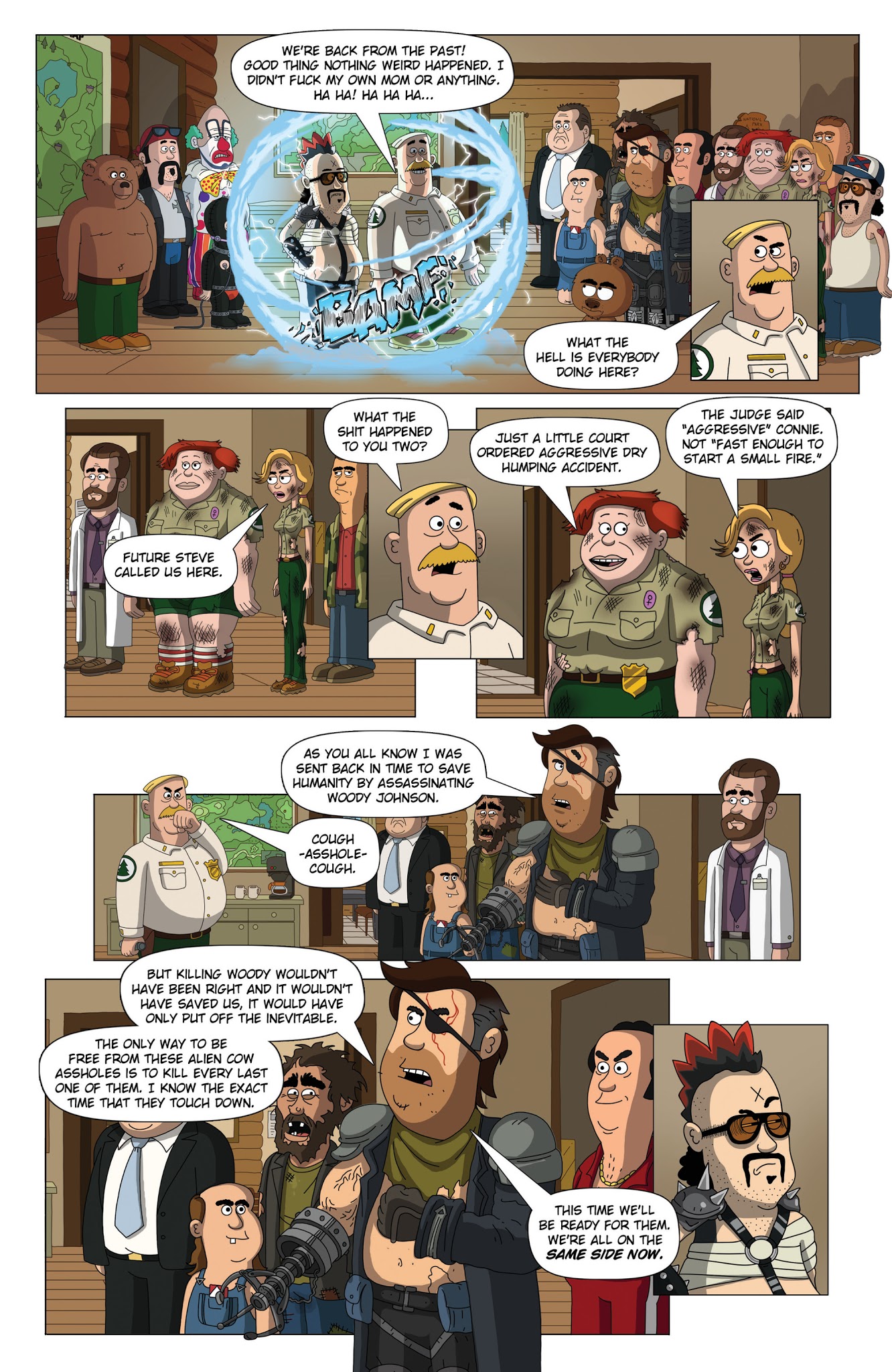 Read online Brickleberry comic -  Issue #4 - 8