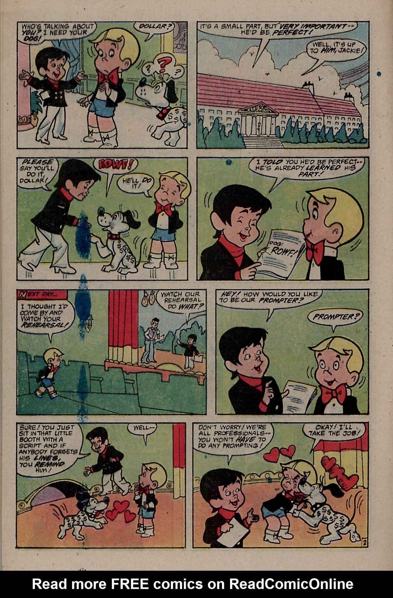 Read online Richie Rich & Dollar the Dog comic -  Issue #9 - 20