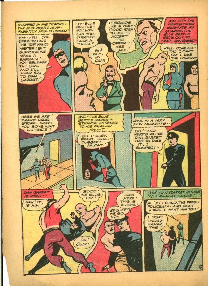 Read online The Blue Beetle comic -  Issue #13 - 12