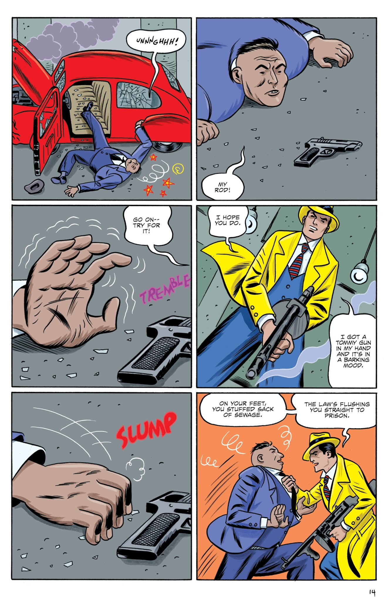 Read online Dick Tracy: Dead Or Alive comic -  Issue #1 - 16