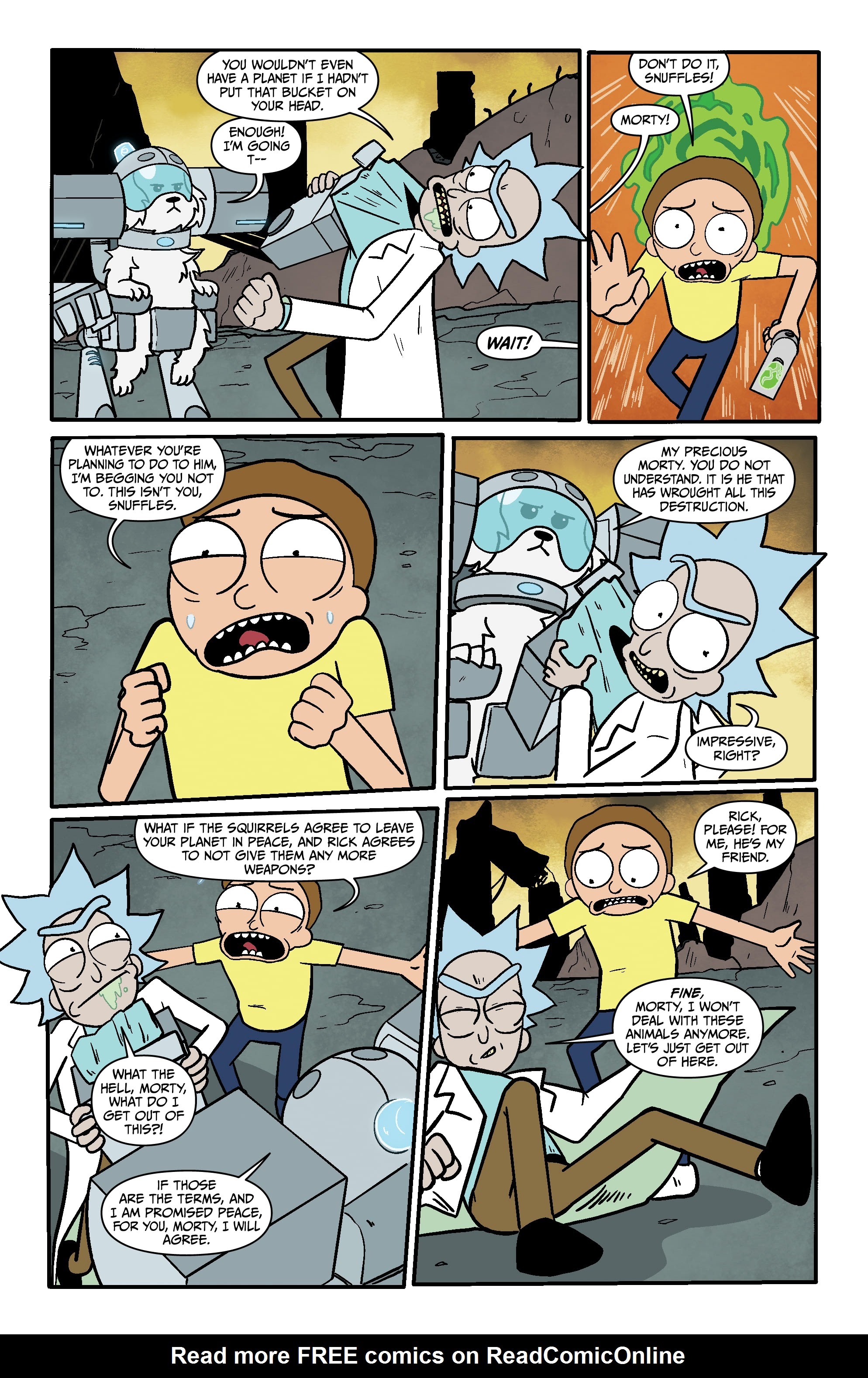 Read online Rick and Morty Presents: Snuffles Goes to War comic -  Issue # Full - 29