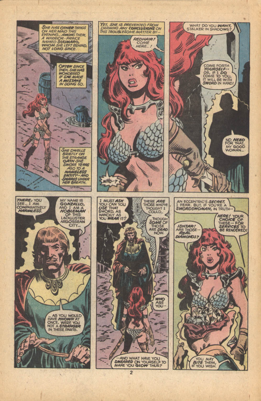 Red Sonja (1977) Issue #14 #14 - English 3
