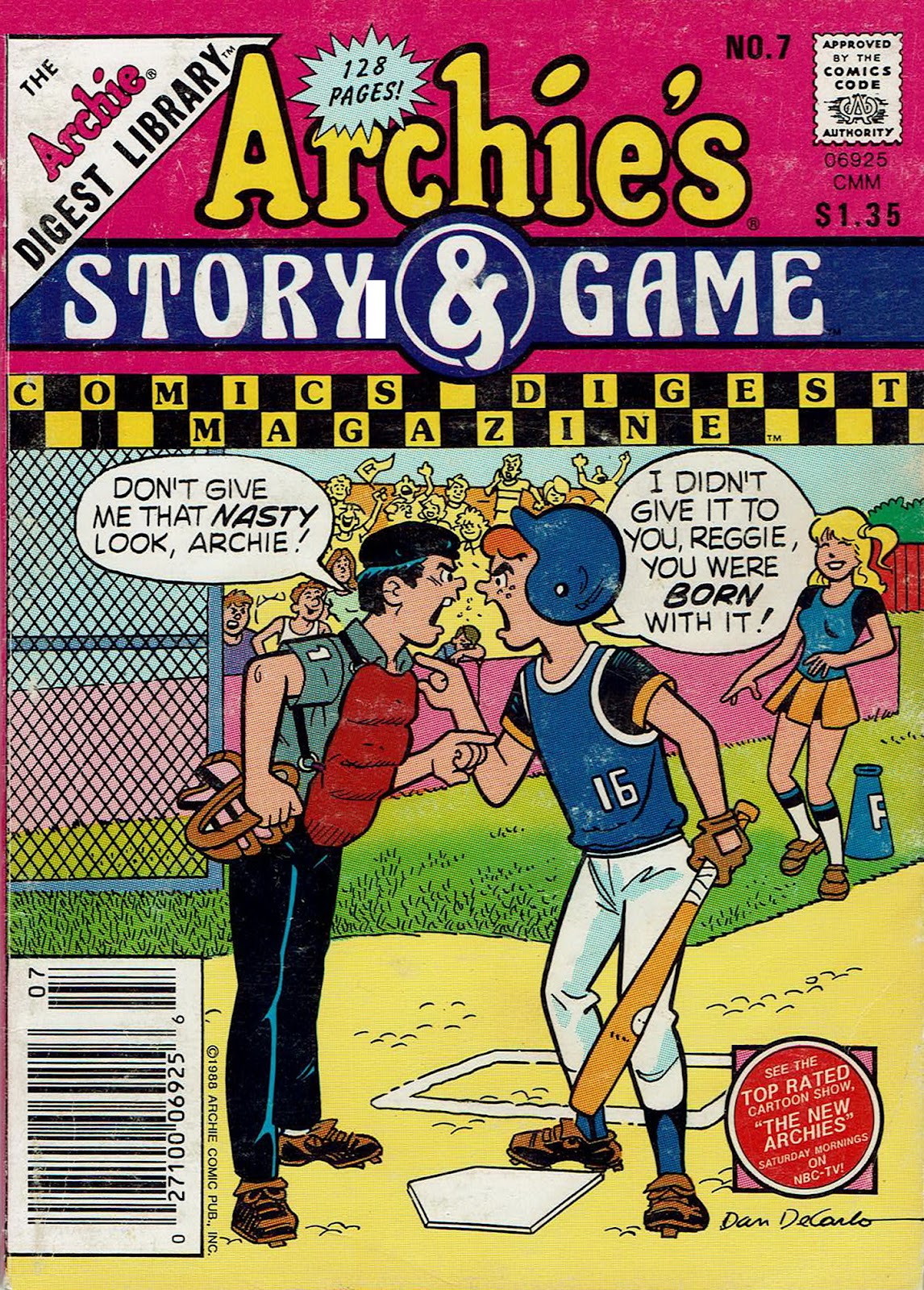 Archie's Story & Game Digest Magazine issue 7 - Page 1