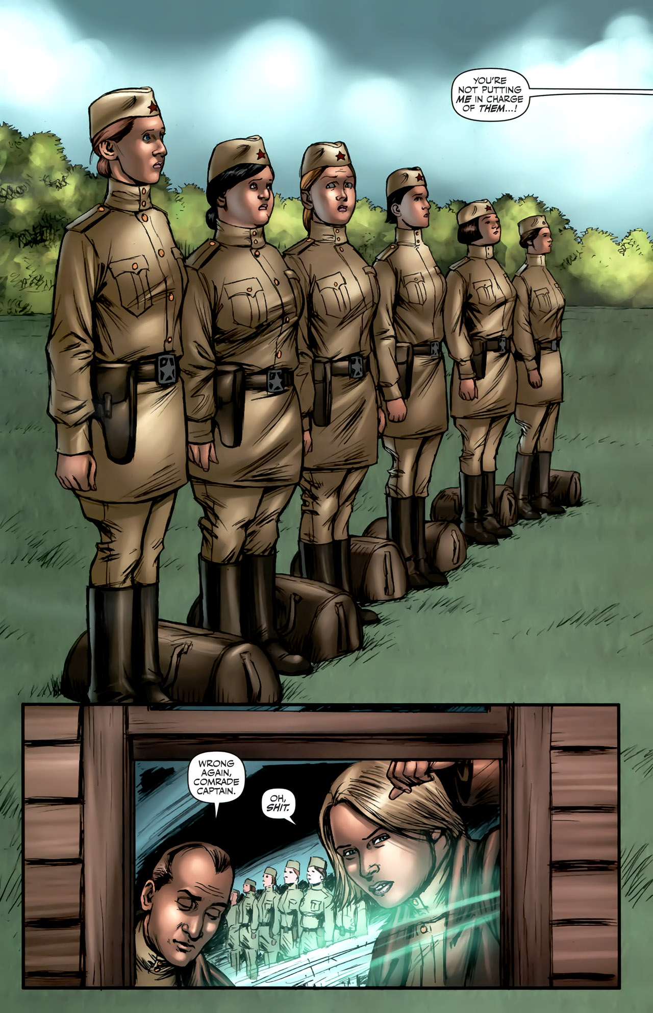 Read online Battlefields (2010) comic -  Issue #9 - 3