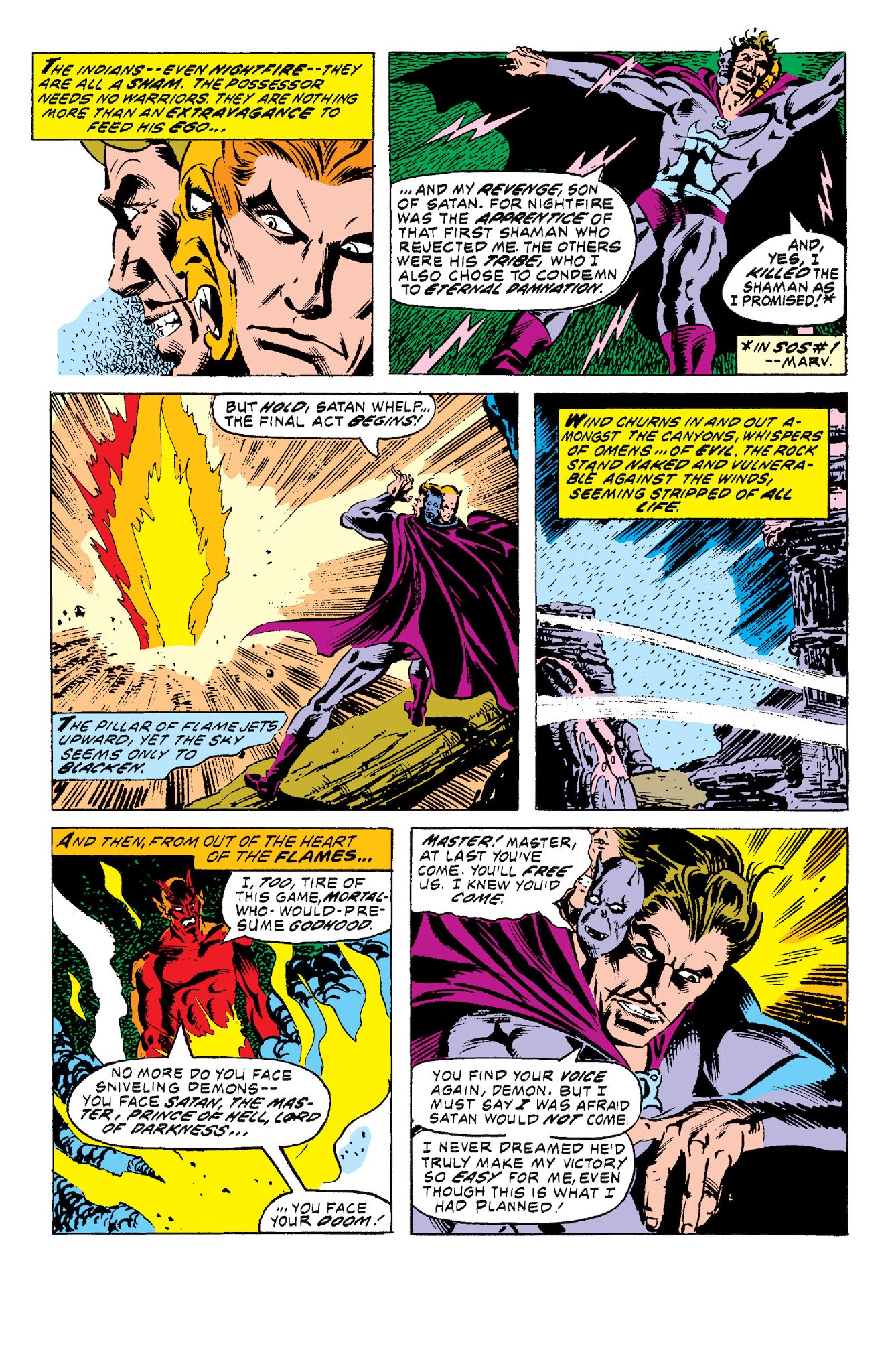 Read online Son of Satan Classic comic -  Issue # TPB (Part 4) - 63