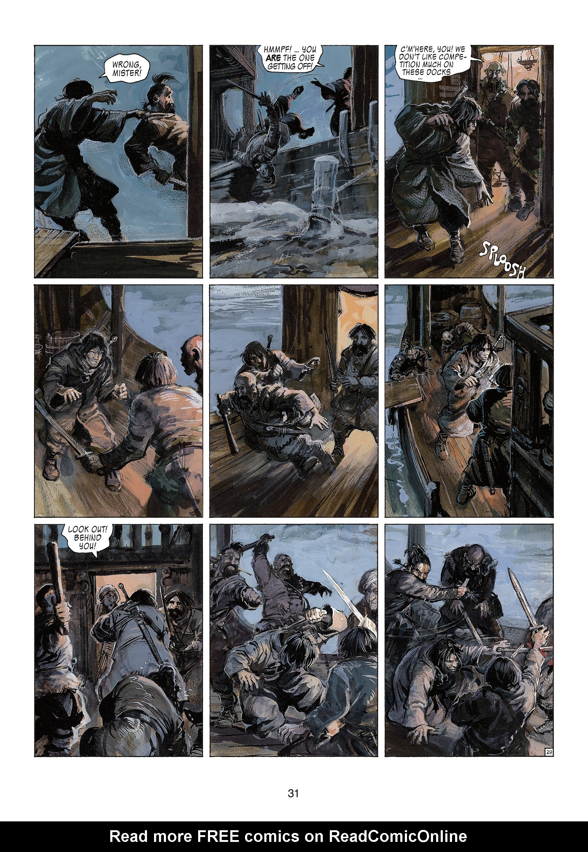 Read online Thorgal comic -  Issue #24 - 33
