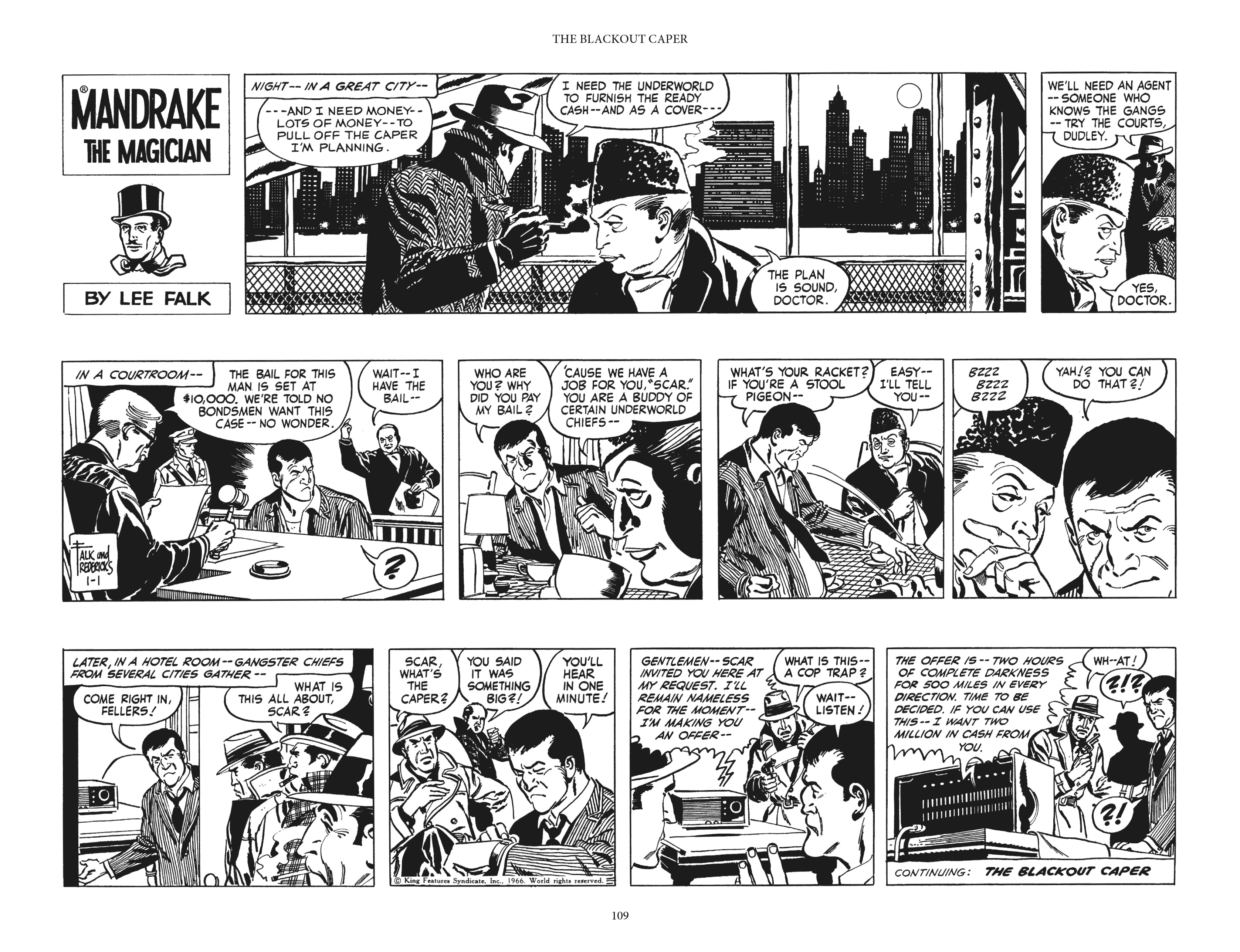Read online Mandrake the Magician: The Fred Fredricks Sundays comic -  Issue # TPB (Part 2) - 10