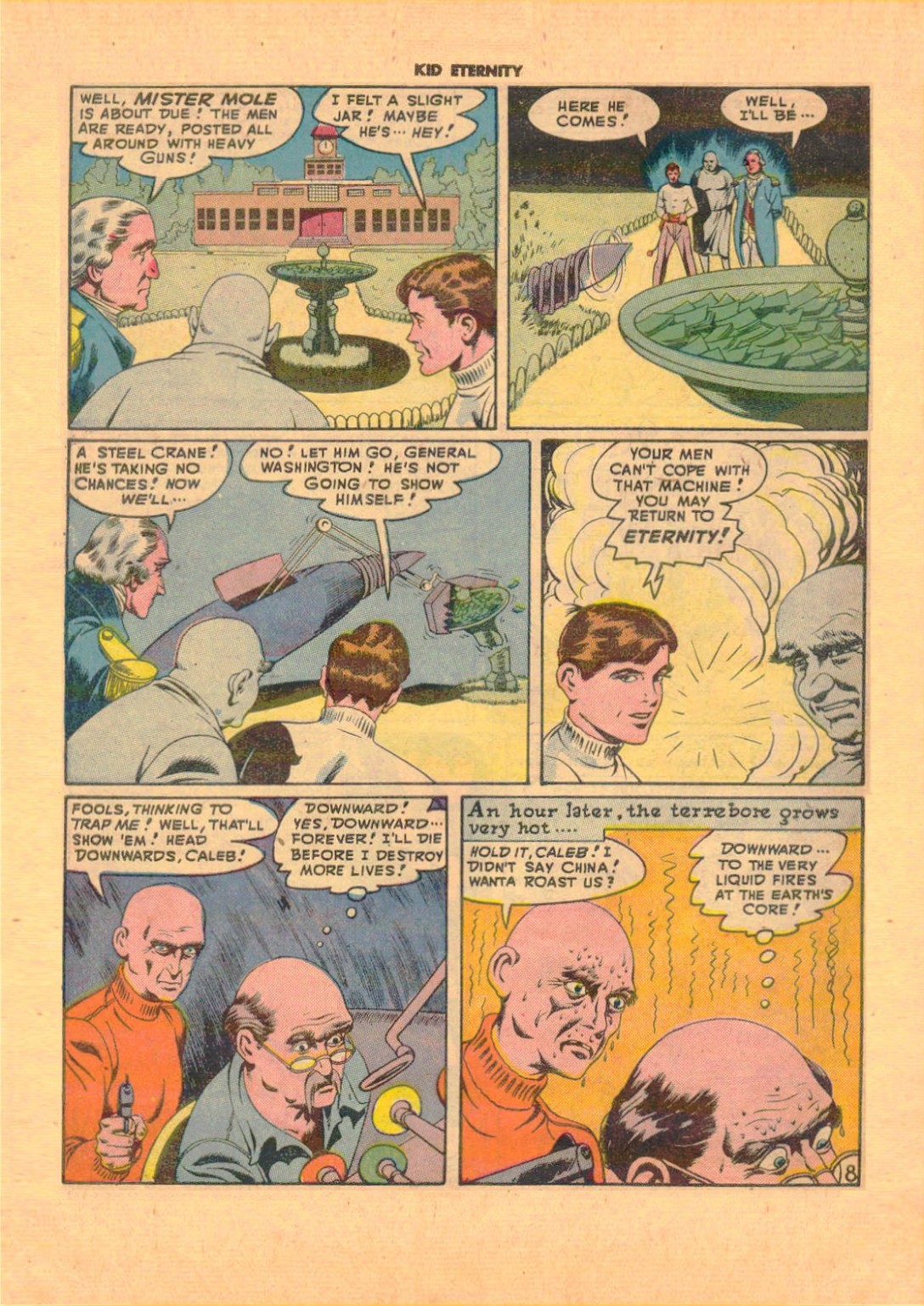 Read online Kid Eternity (1946) comic -  Issue #8 - 10