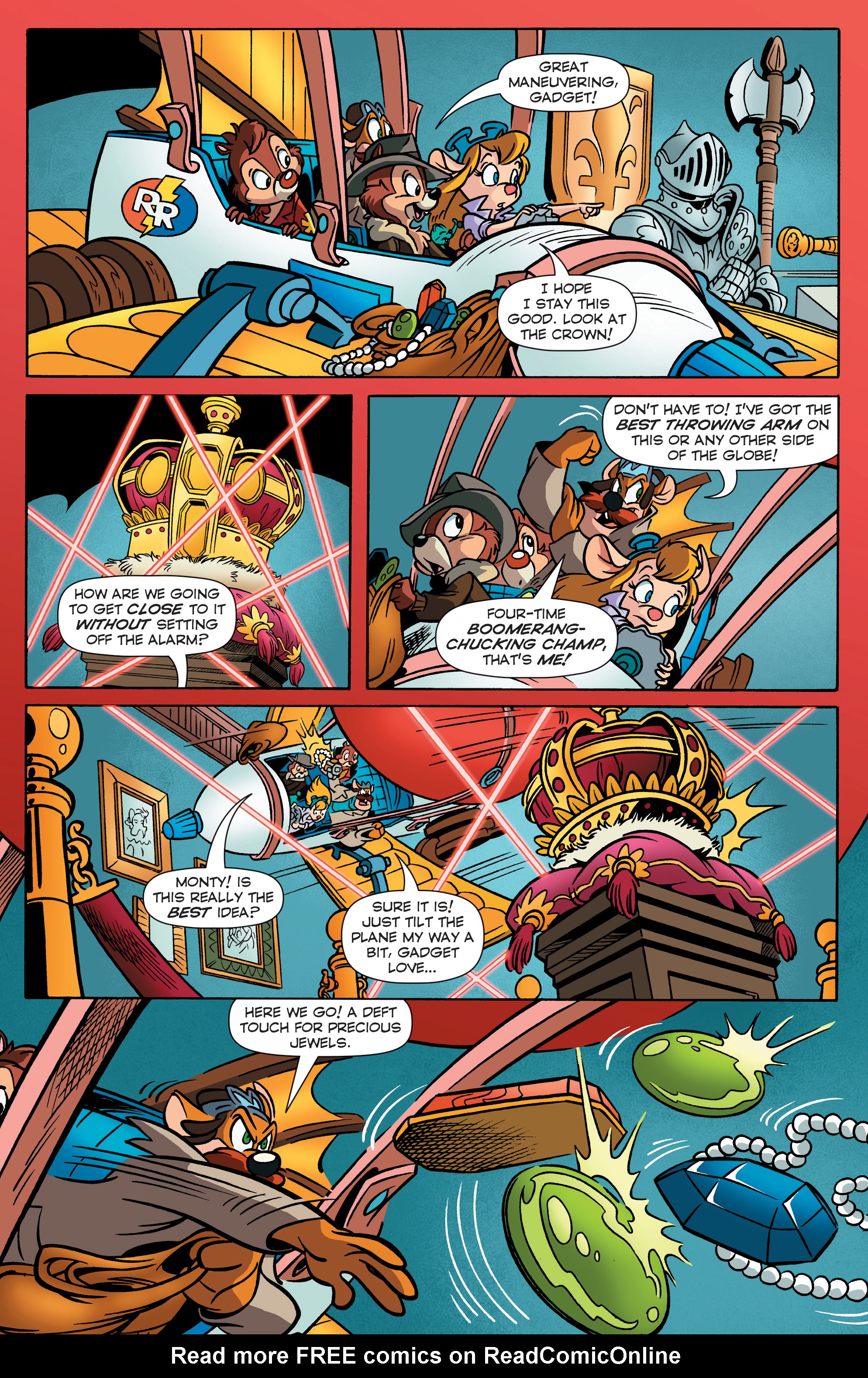 Read online Disney Afternoon Giant comic -  Issue #6 - 6