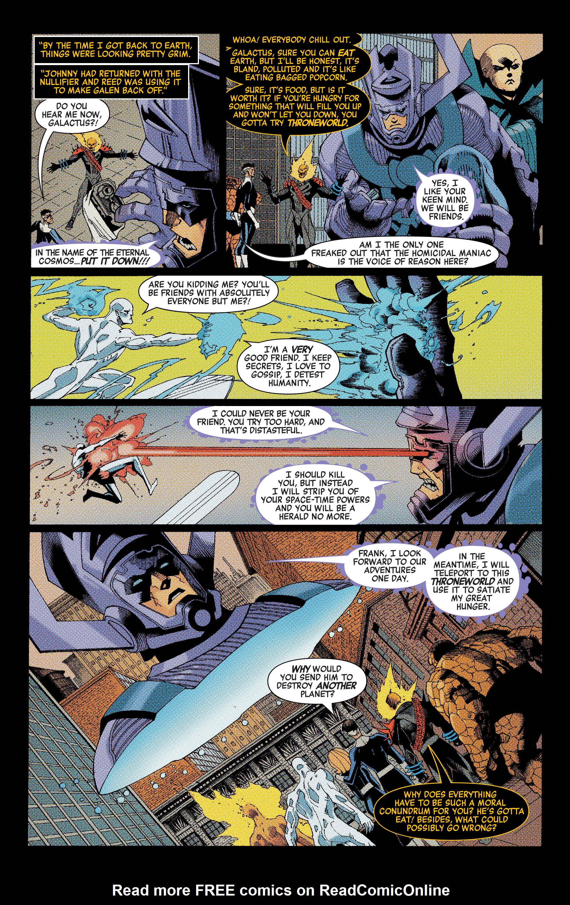 Read online Cosmic Ghost Rider Destroys Marvel History comic -  Issue # _TPB - 13