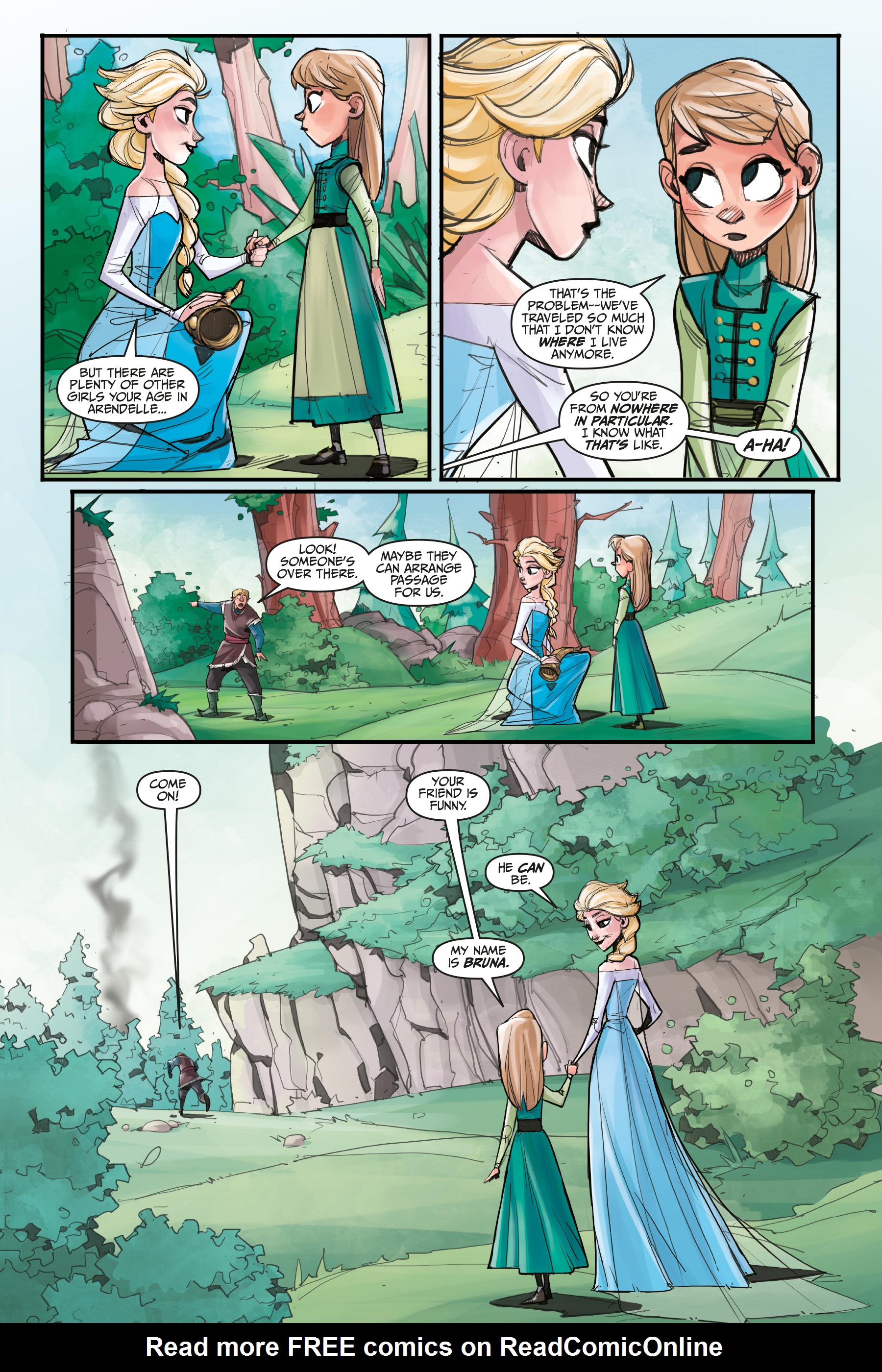 Read online Disney Frozen: Reunion Road comic -  Issue # _TPB - 28