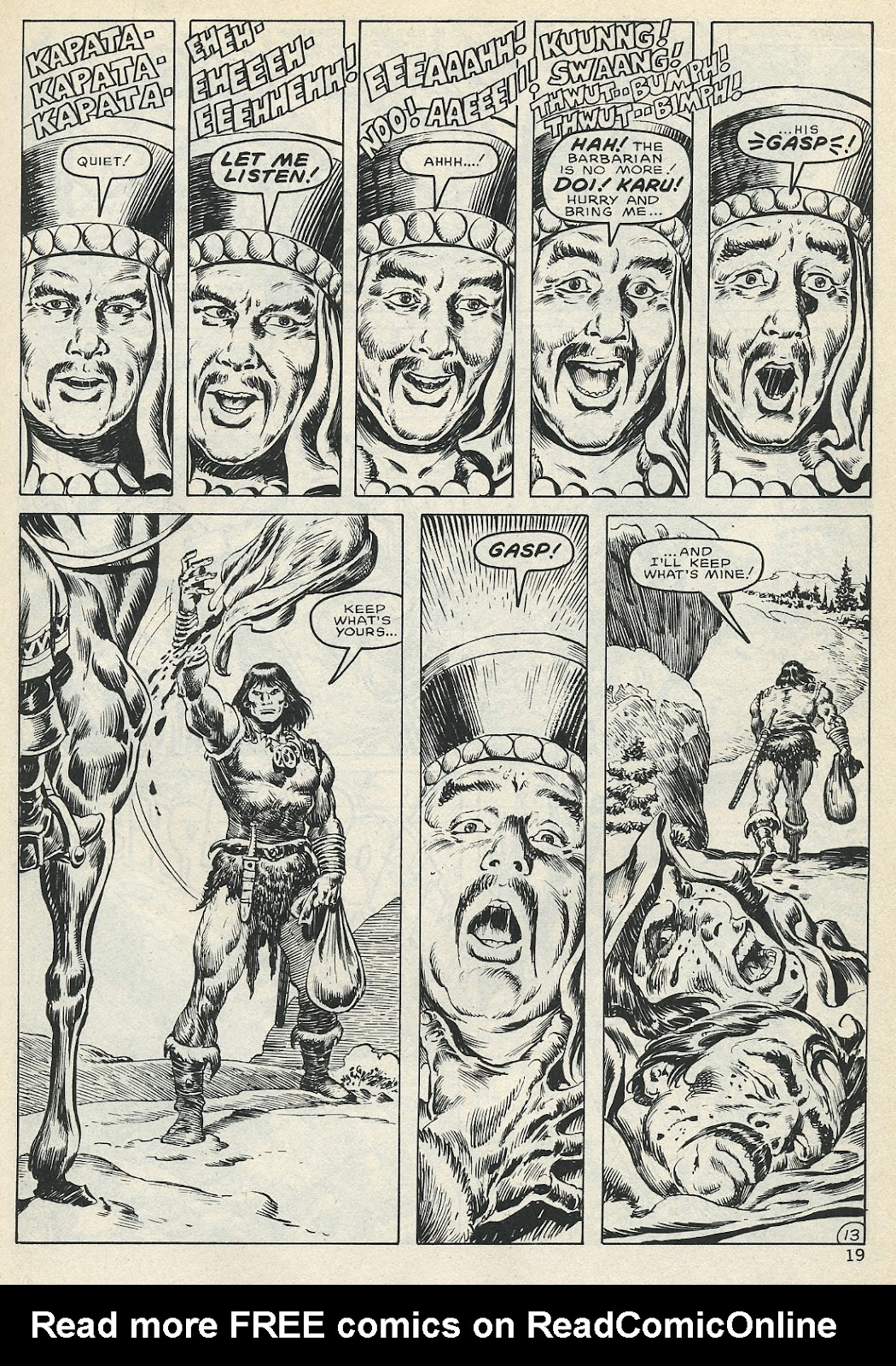 The Savage Sword Of Conan issue 132 - Page 19