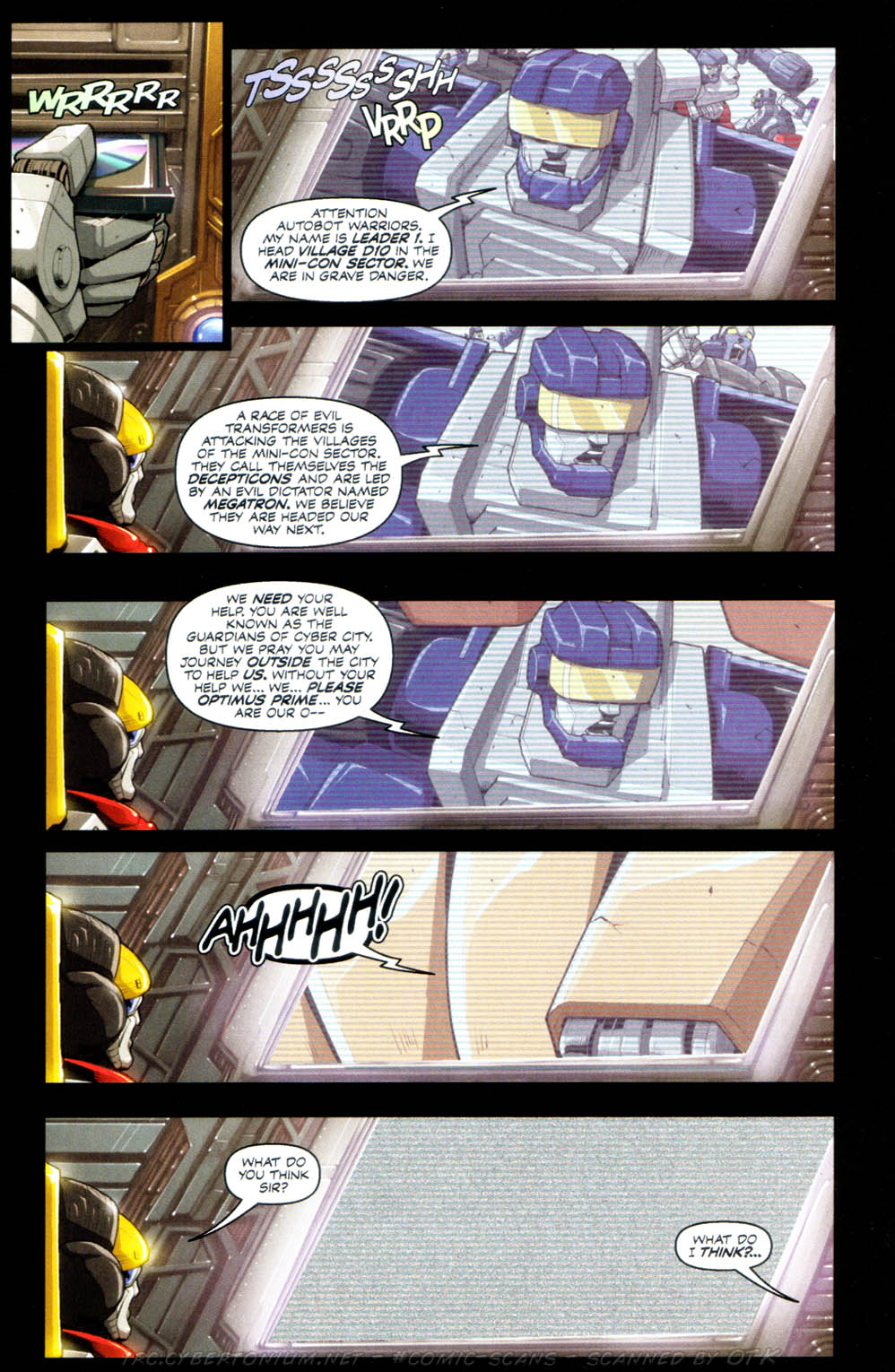 Read online Transformers Armada comic -  Issue #1 - 10