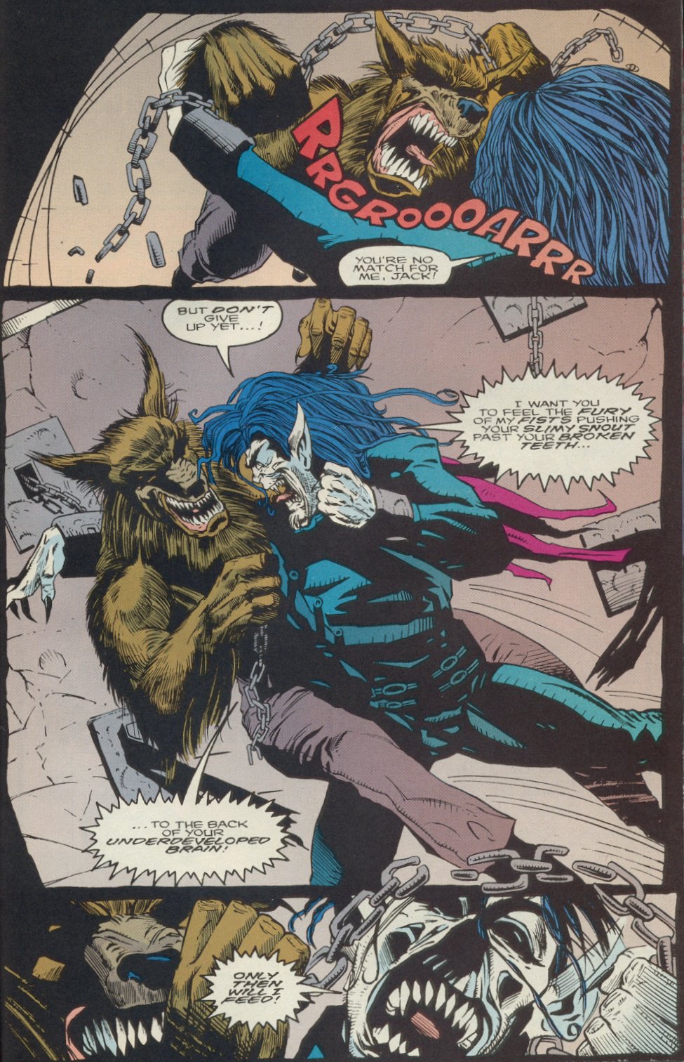 Read online Morbius: The Living Vampire (1992) comic -  Issue #28 - 19