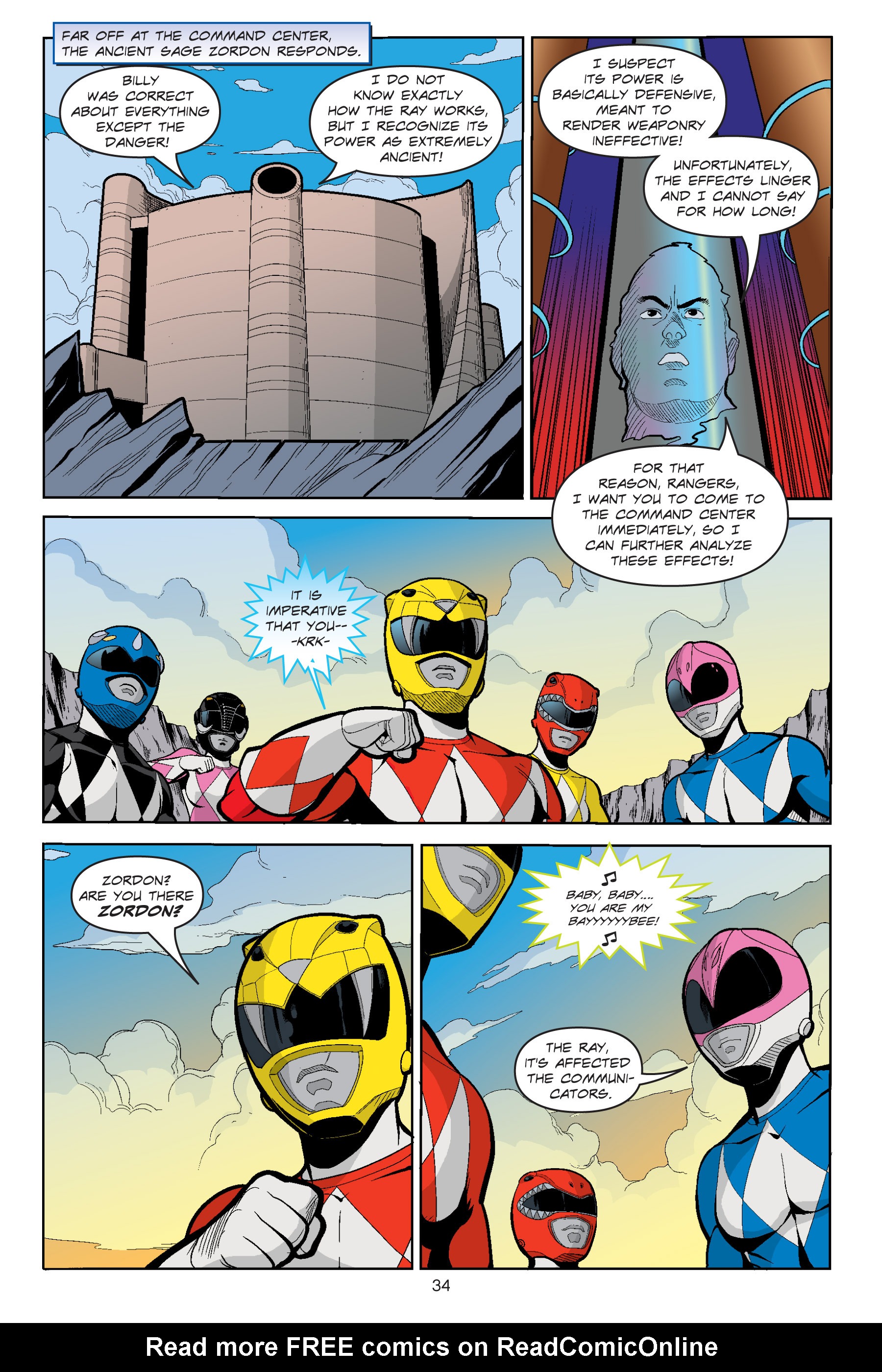 Read online Mighty Morphin Power Rangers: Rita Repulsa's Attitude Adjustment comic -  Issue # Full - 34