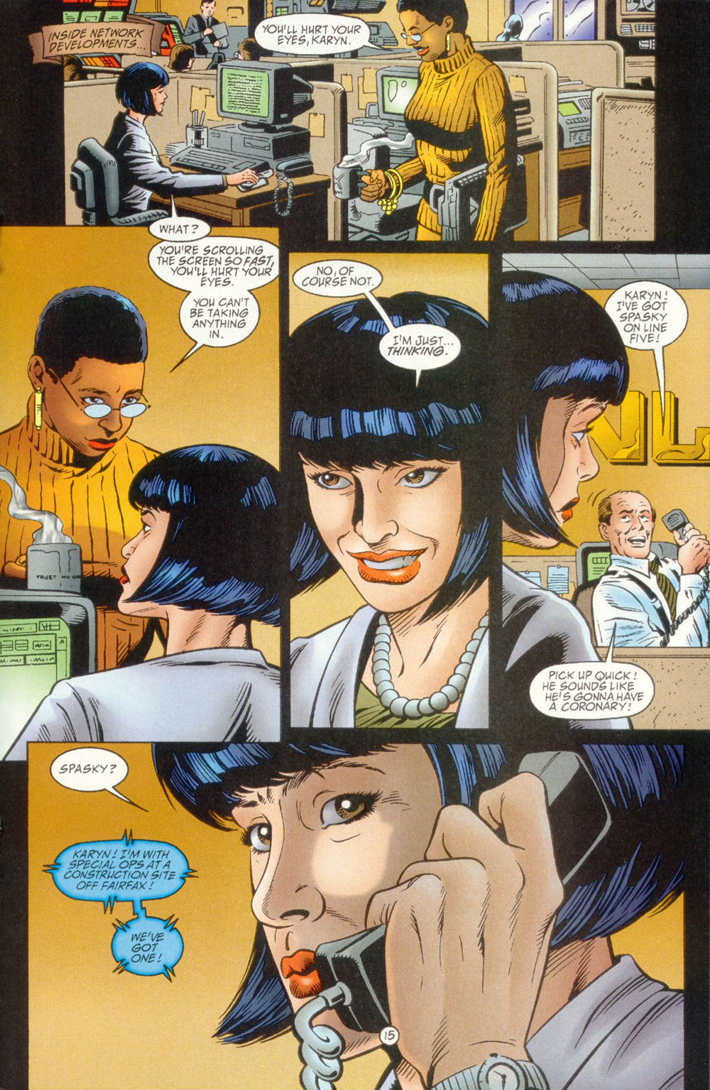 Read online T2: Cybernetic Dawn comic -  Issue #3 - 16