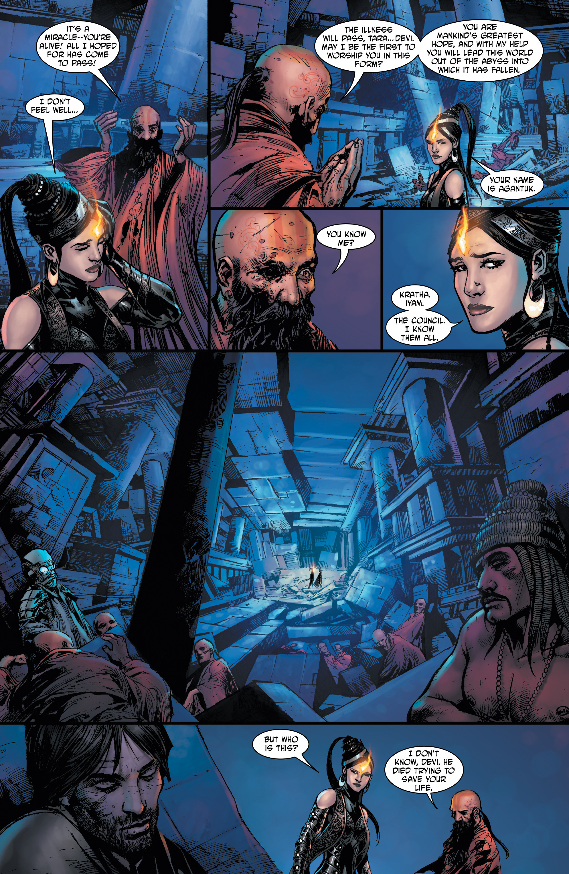 Read online Shekhar Kapur's Devi: Rebirth comic -  Issue #5 - 22