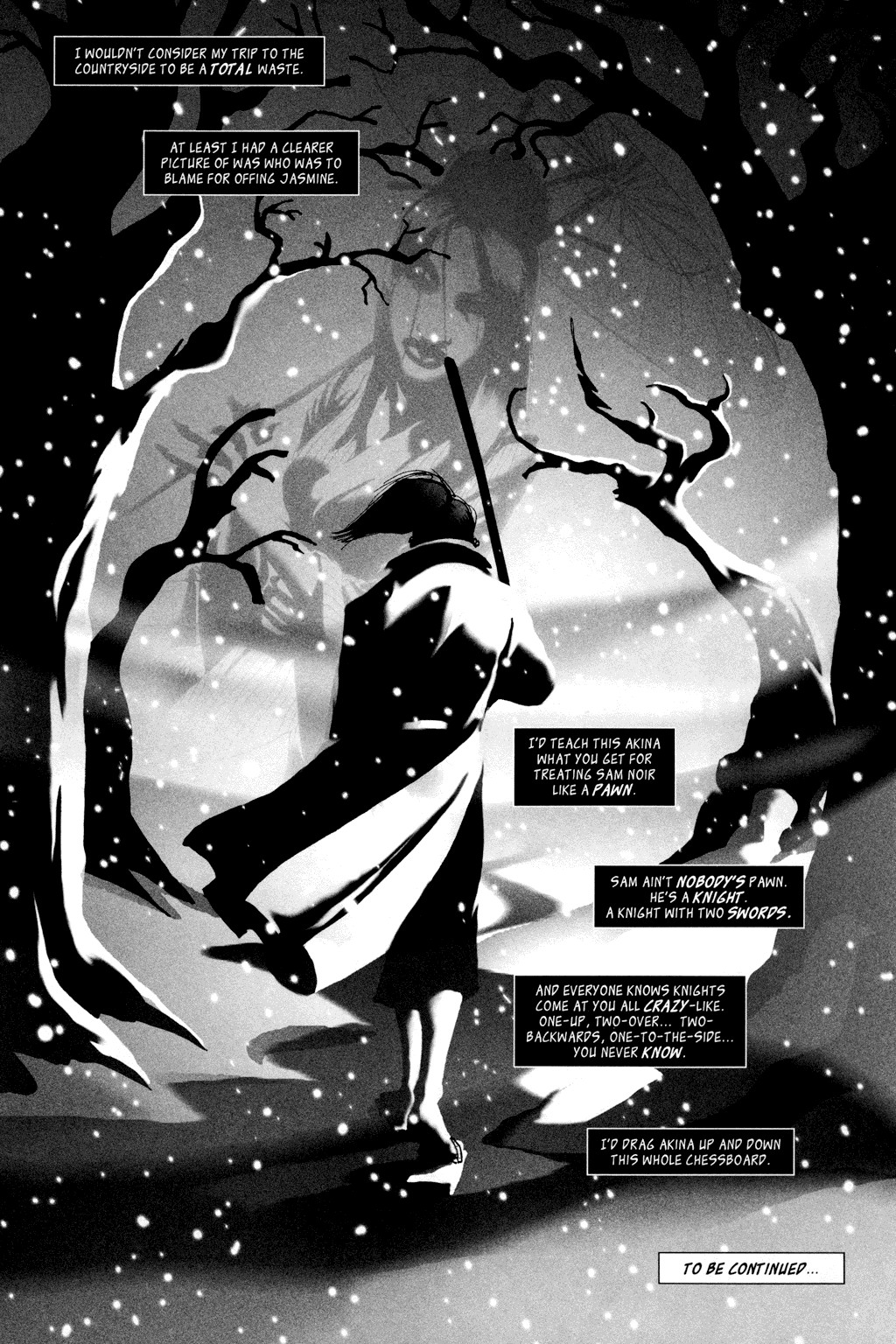 Read online Sam Noir: Samurai Detective comic -  Issue #2 - 23