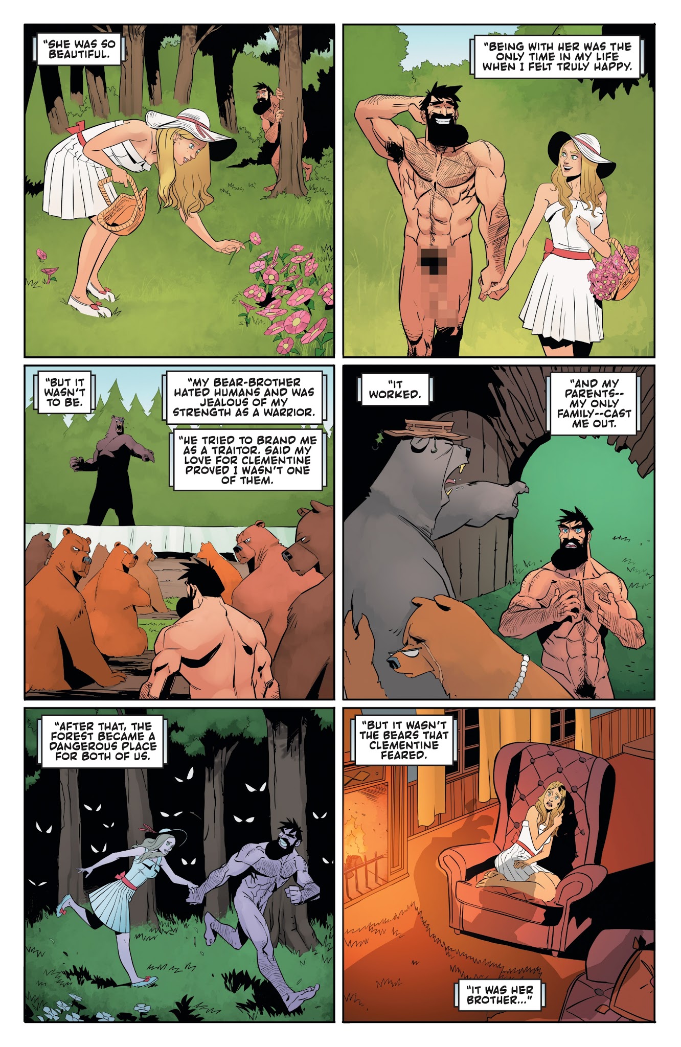 Read online Shirtless Bear-Fighter! comic -  Issue #3 - 16