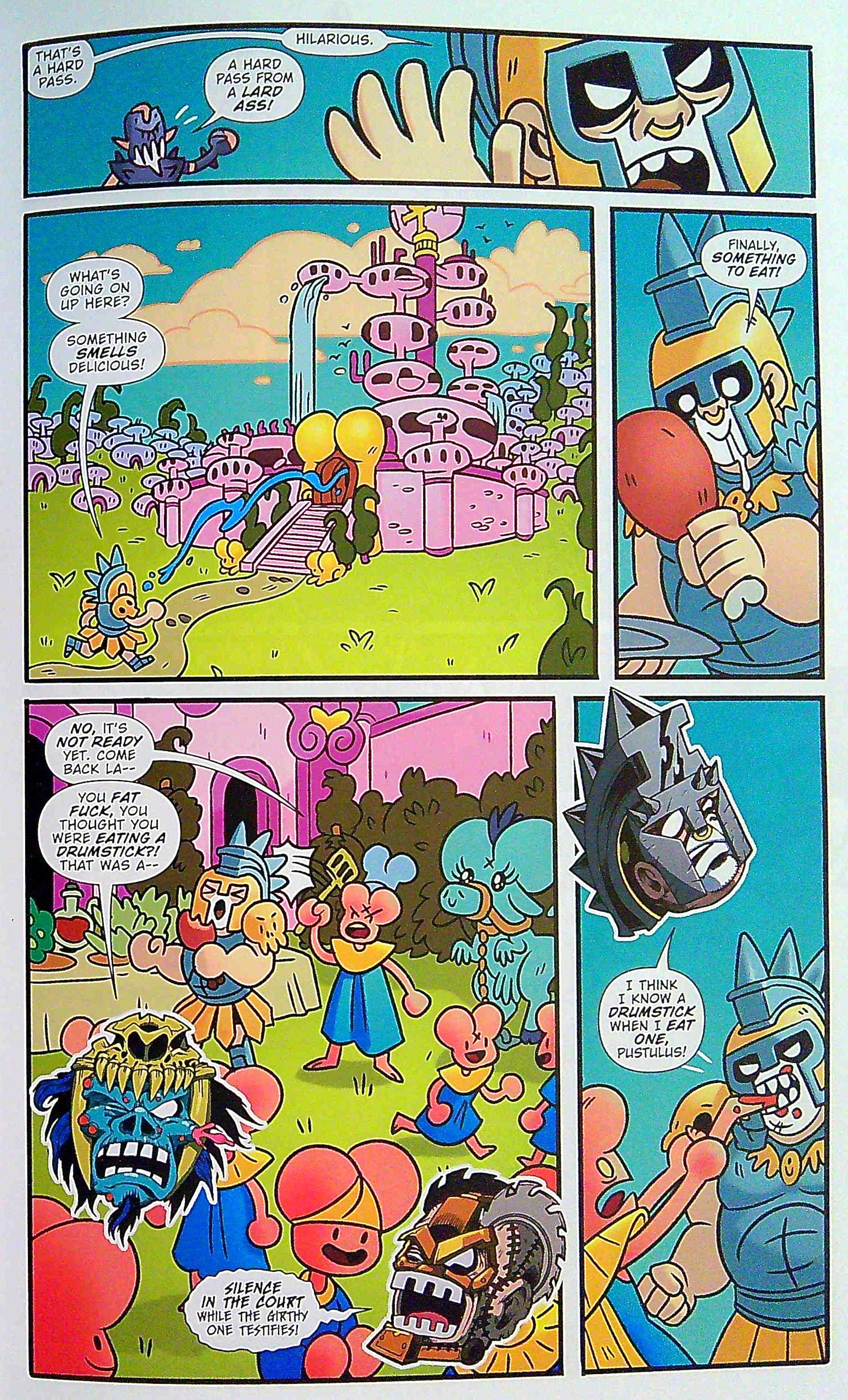 Read online GWAR: The Enormogantic Fail comic -  Issue # TPB - 35